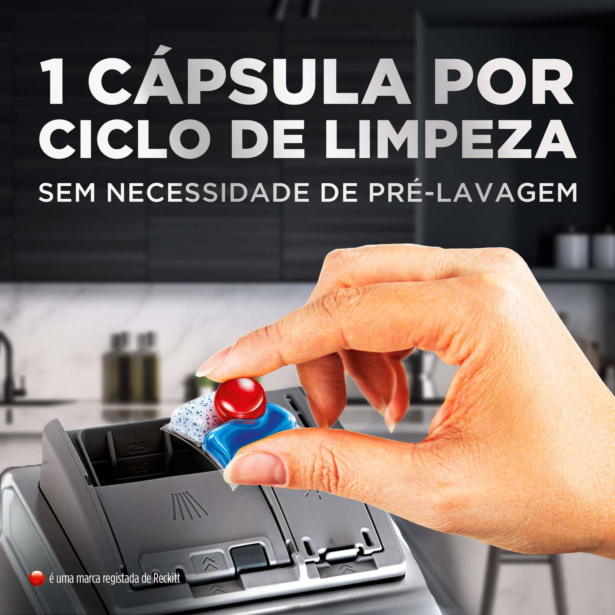 Detergente Máquina Loiça Pastilhas Ultimate Limão