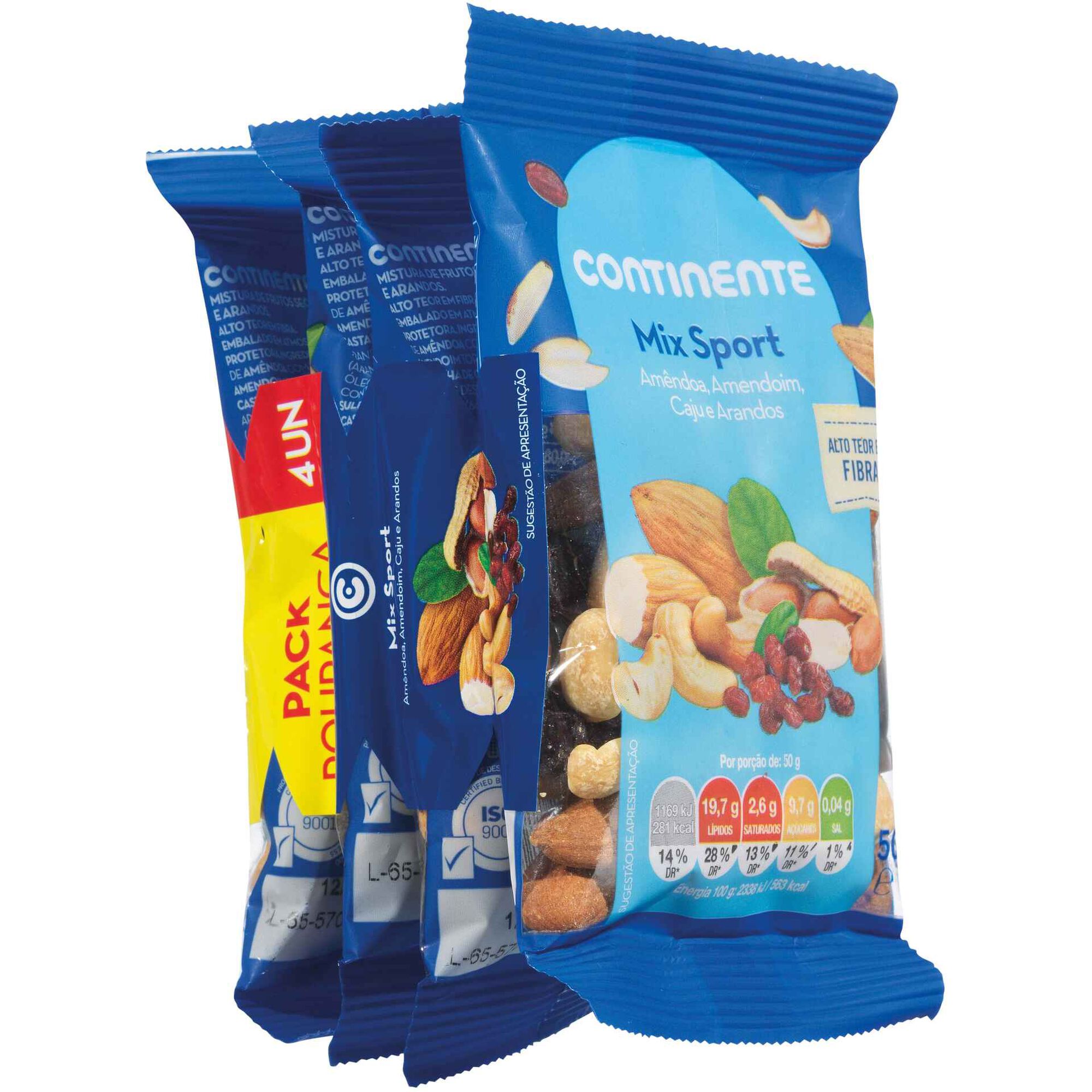 Mix Frutos Secos Sport Pack Poupança