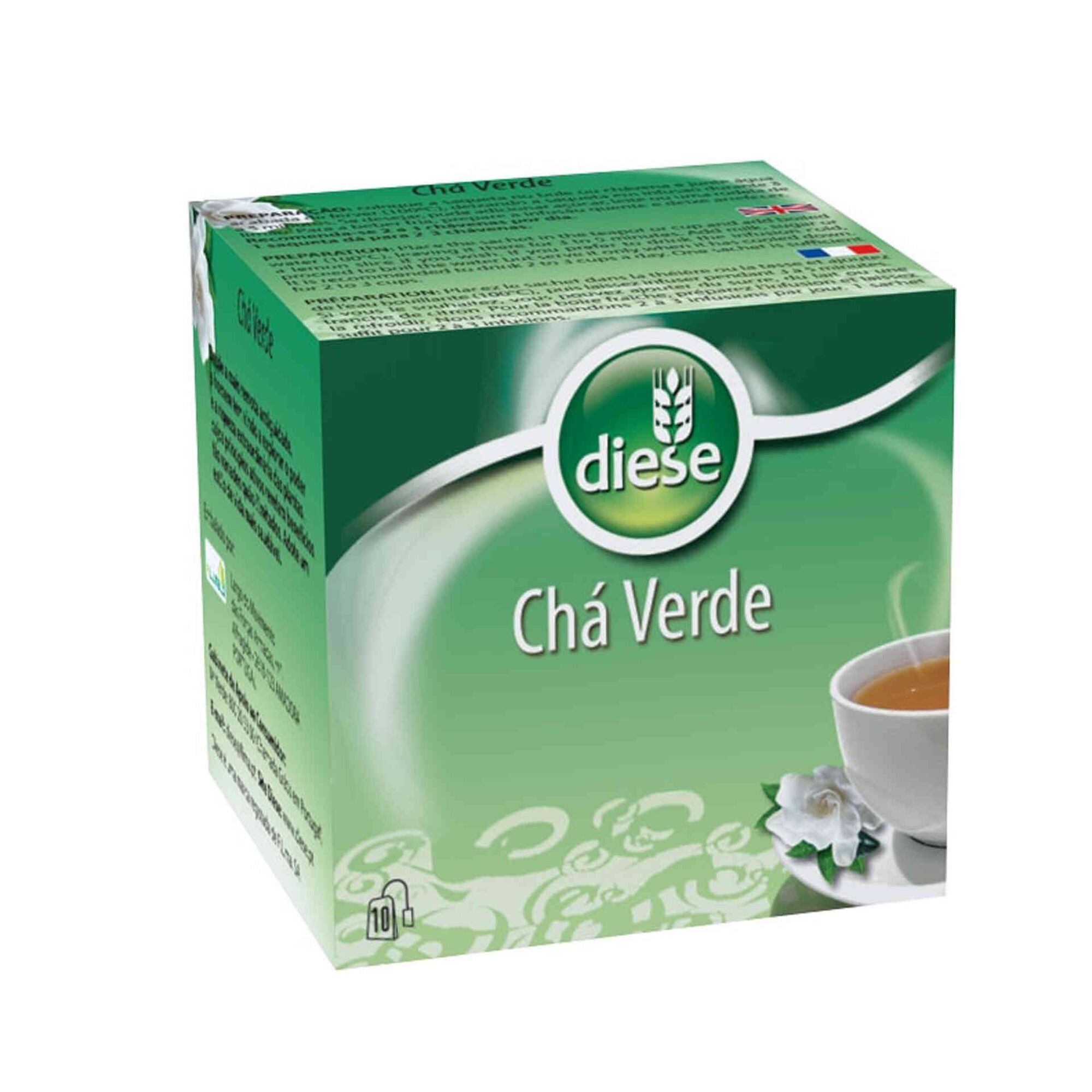 Chá Verde Saquetas Chá Verde Saquetas