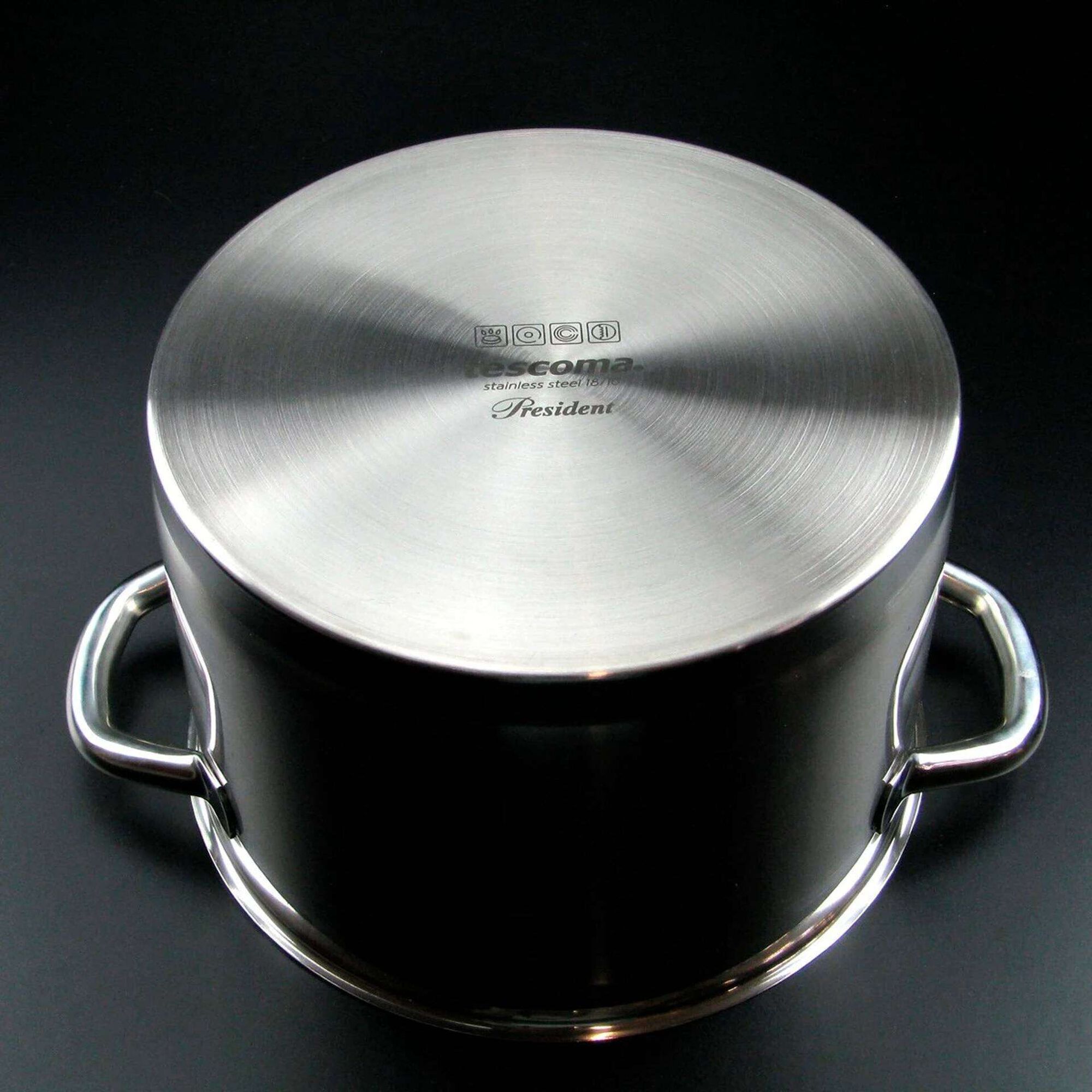 Ca&ccedil;arola President com Tampa Coadora 24cm Tescoma