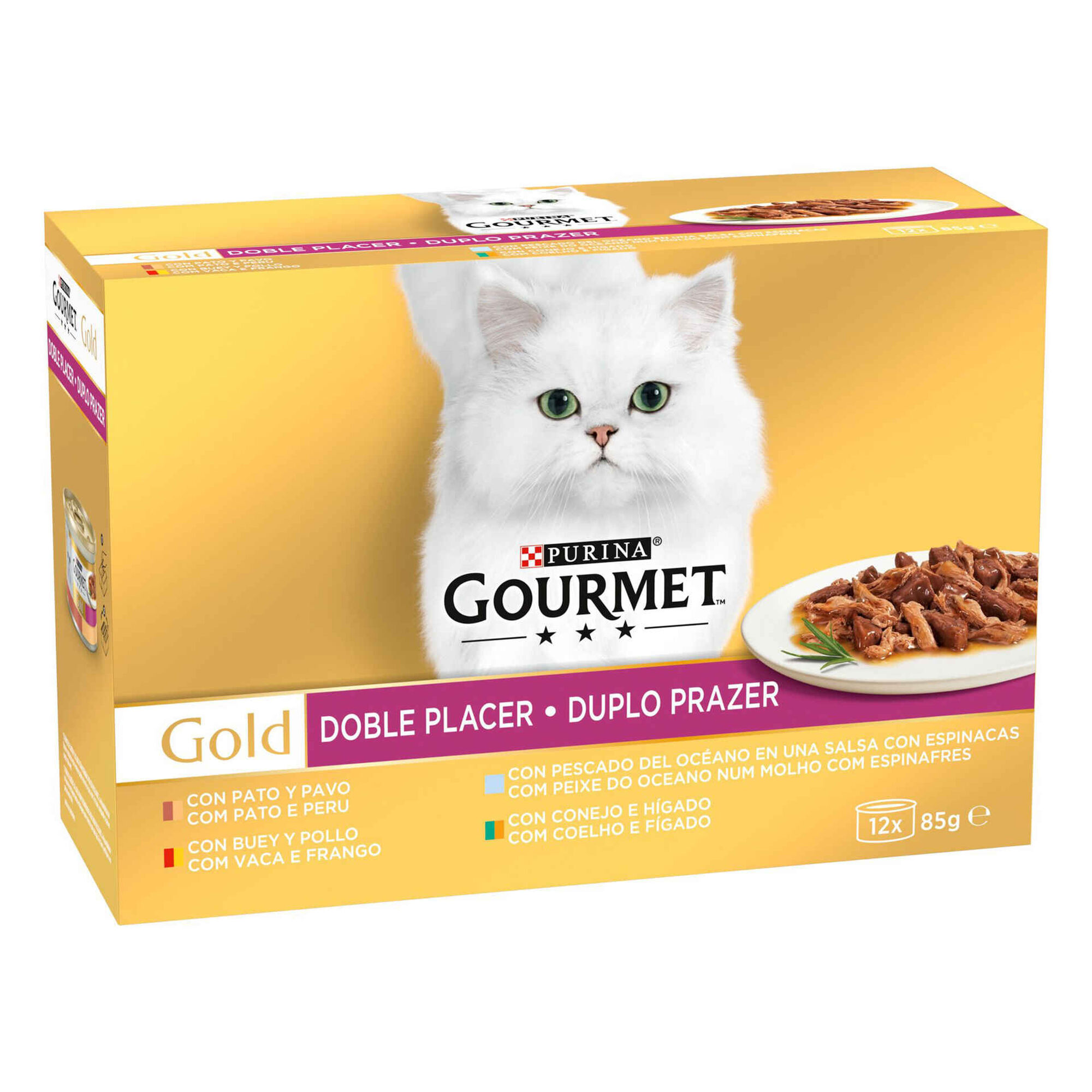 Comida Húmida para Gato Seleção Duplo Prazer Multipack