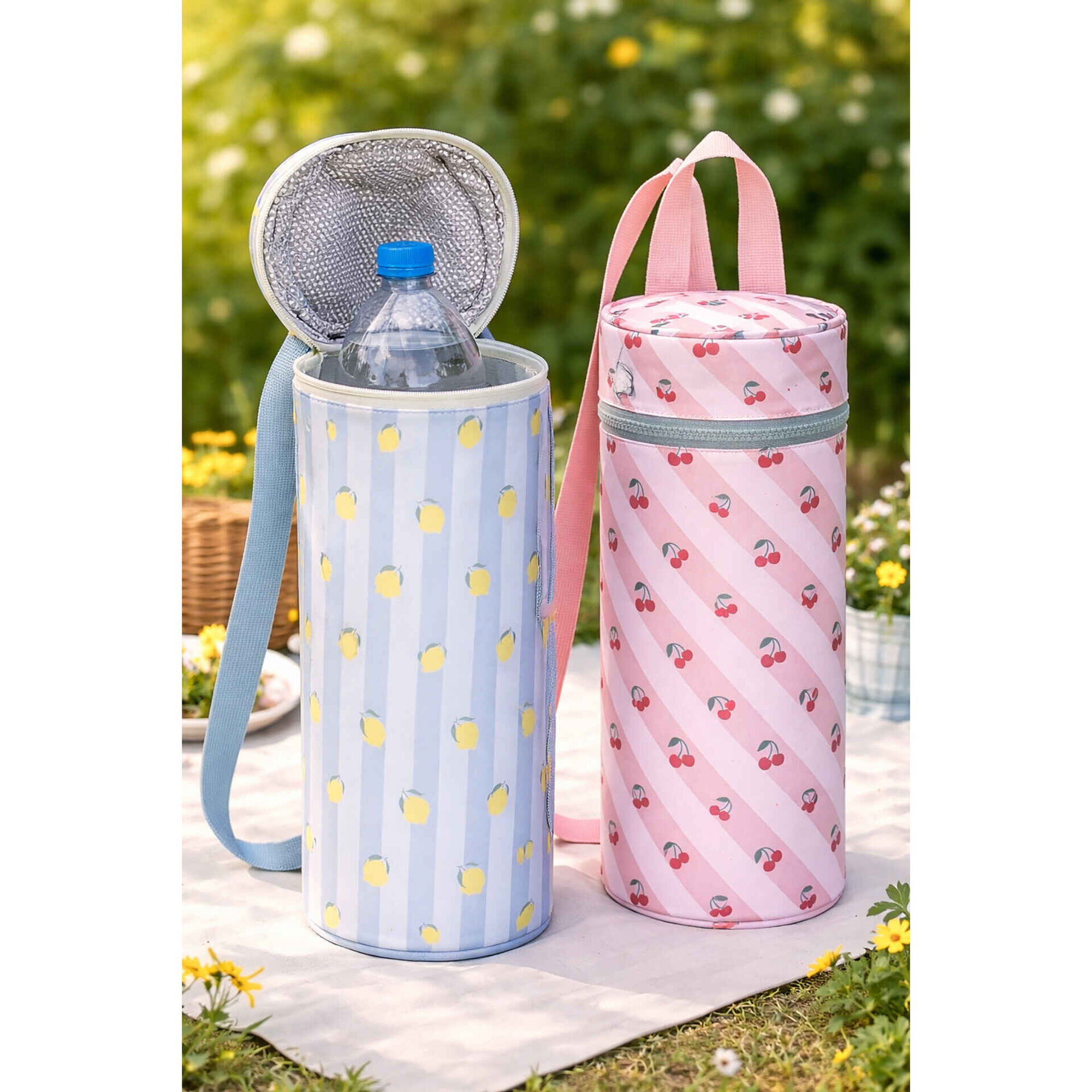 Saco T&eacute;rmico para Garrafa 1,5L Cherry Kasa