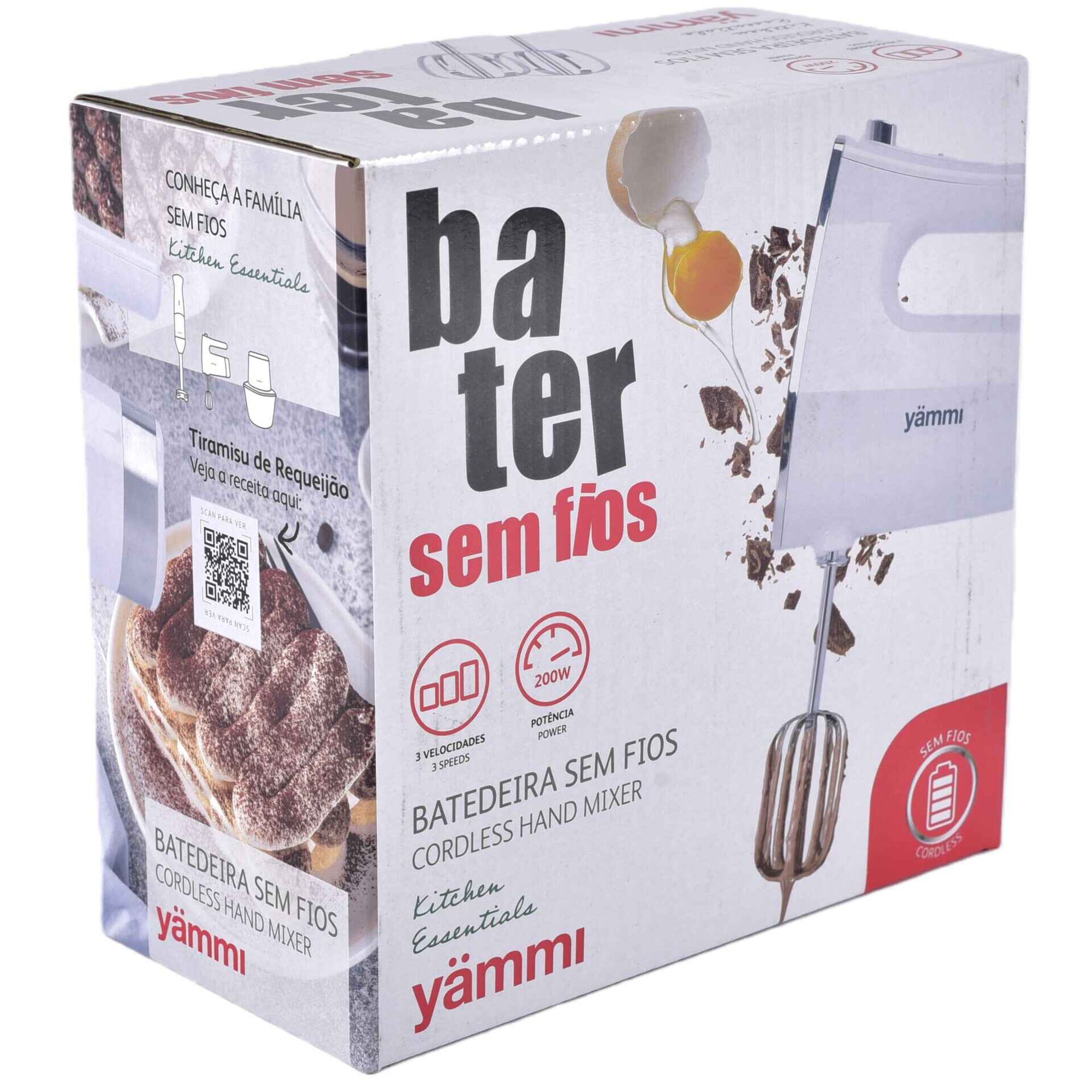 Batedeira sem Fios 200W Y&auml;mmi