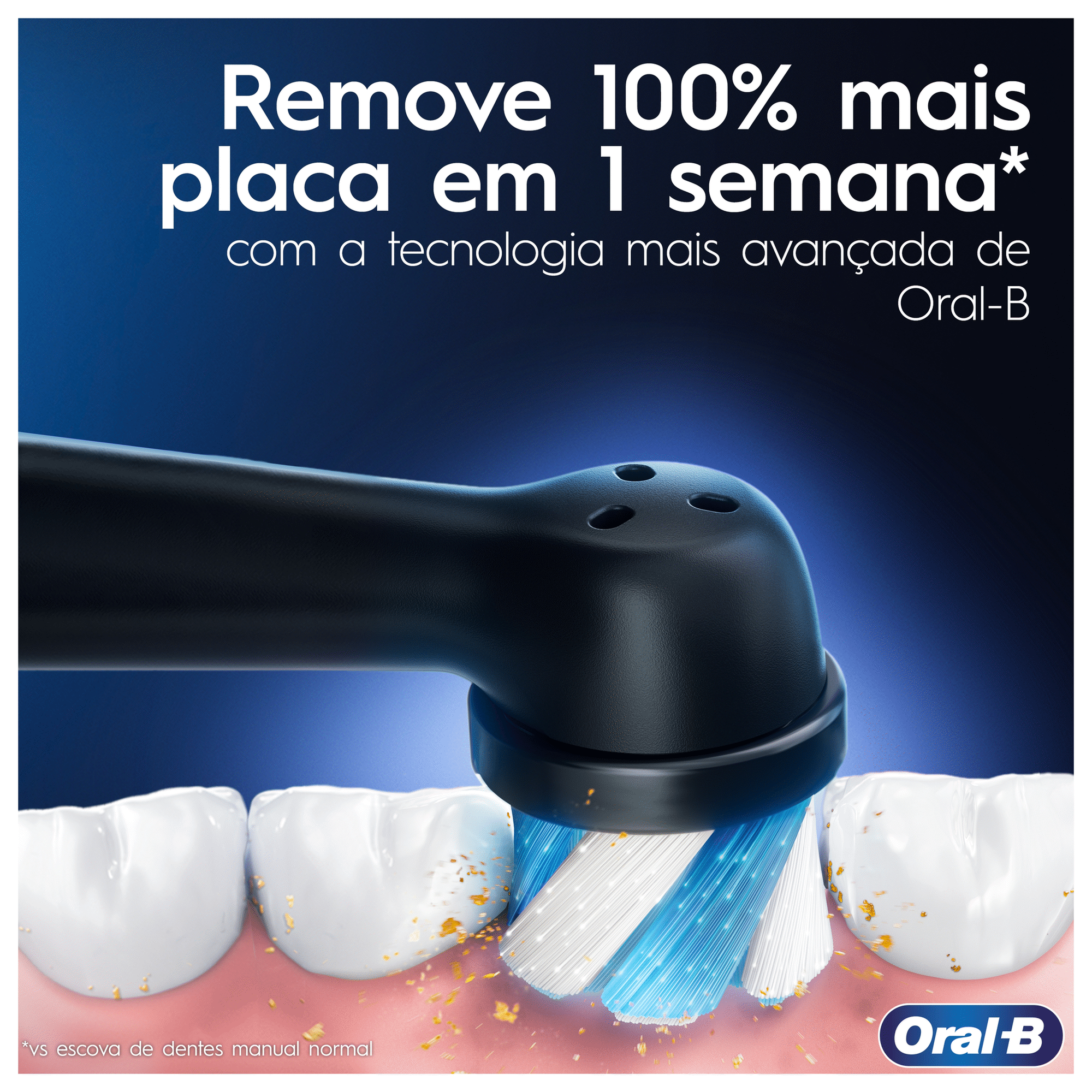 Escova de Dentes Elétrica iO3 Preta Escova de Dentes Elétrica iO3 Preta