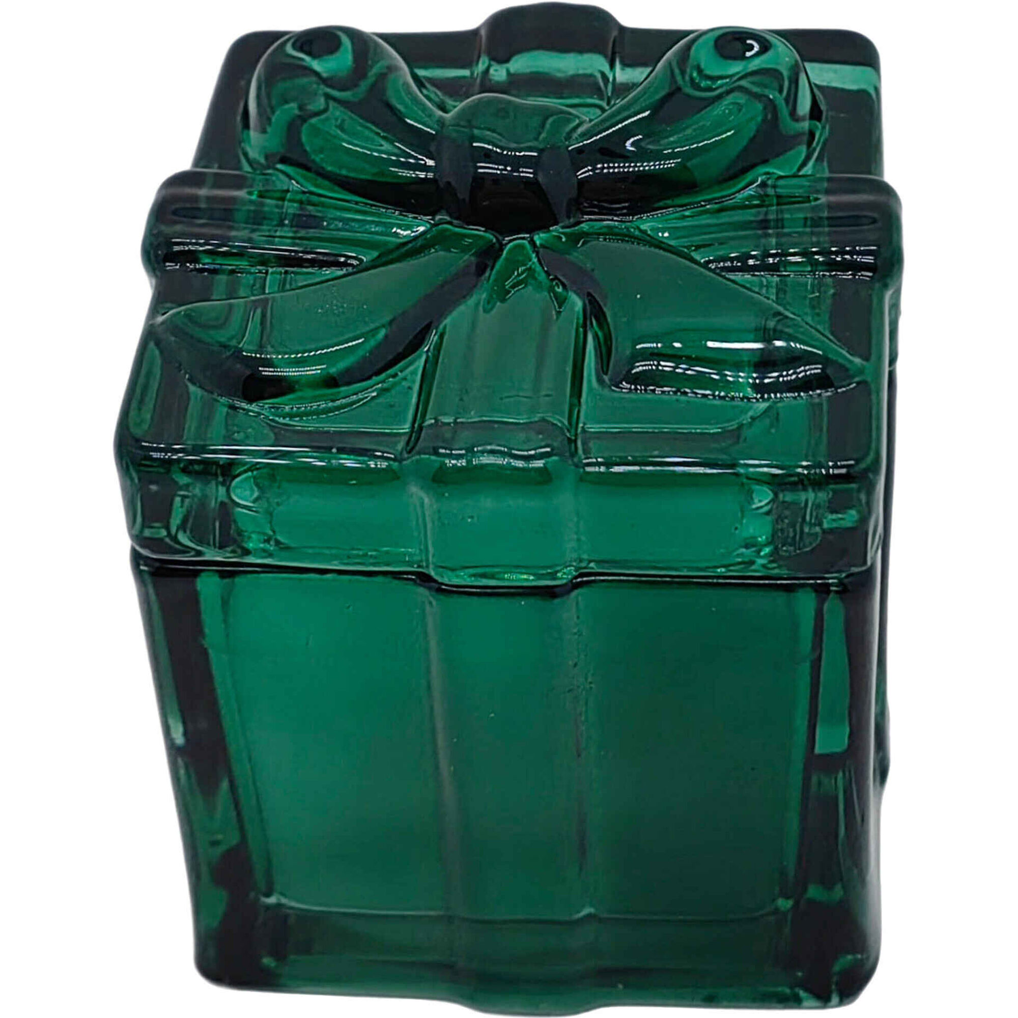 Vela em Copo Verde 70g com Tampa Taço