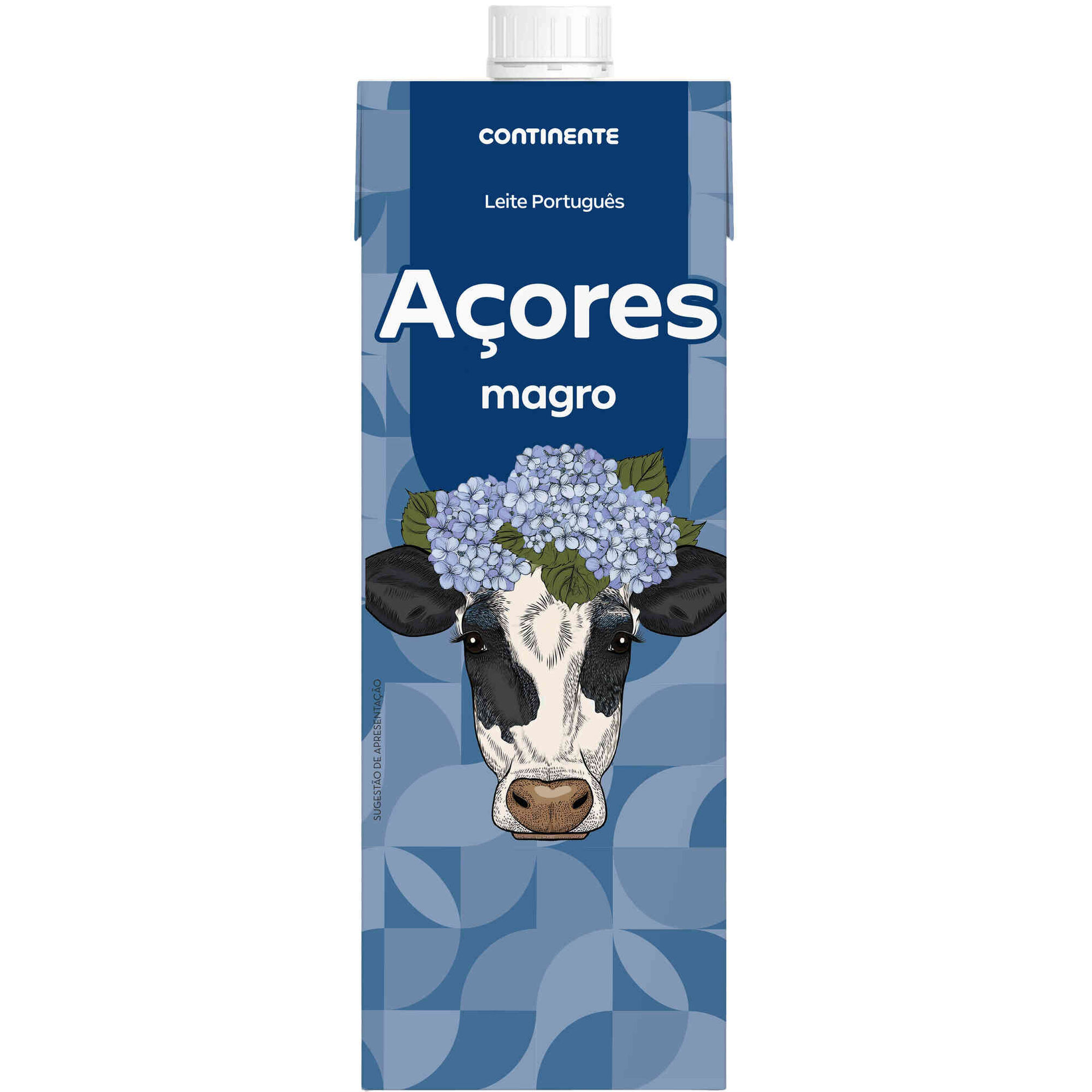 Leite Magro A&ccedil;ores com Tampa Rosca Continente Equil&iacute;brio