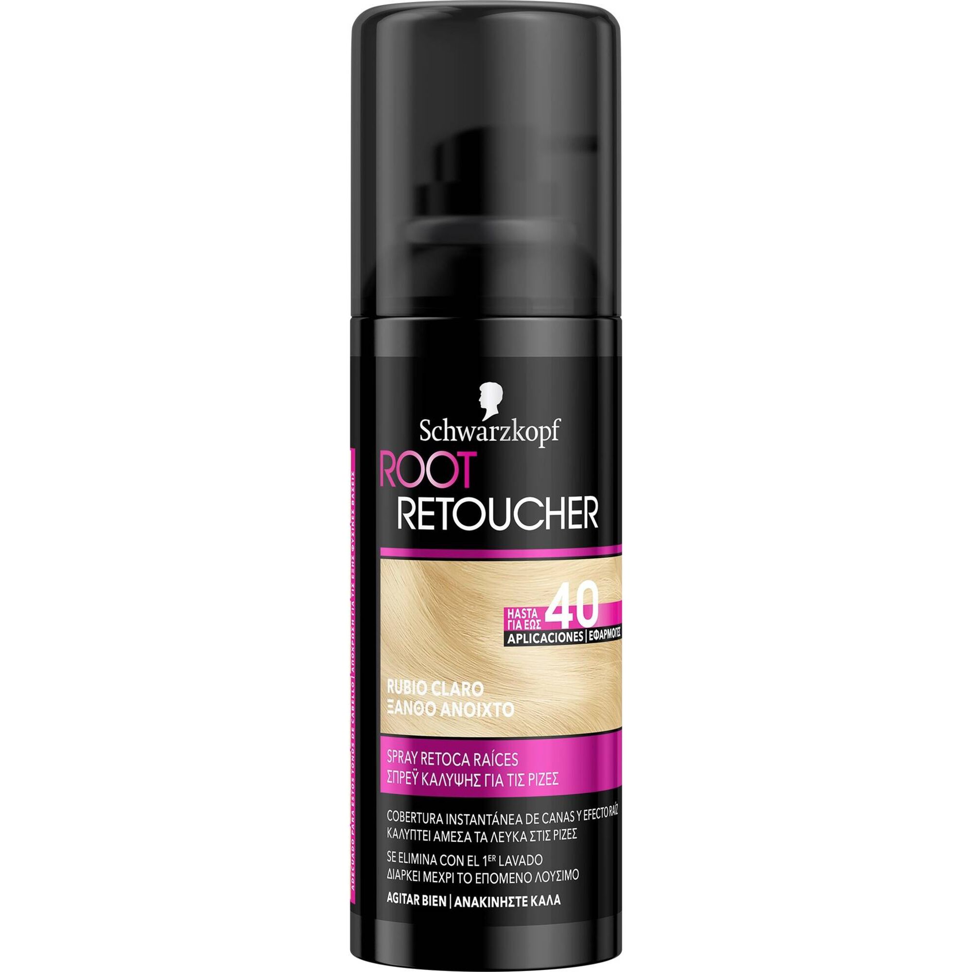 Coloração Retoca Raízes Spray Louro Claro Coloração Retoca Raízes Spray Louro Claro