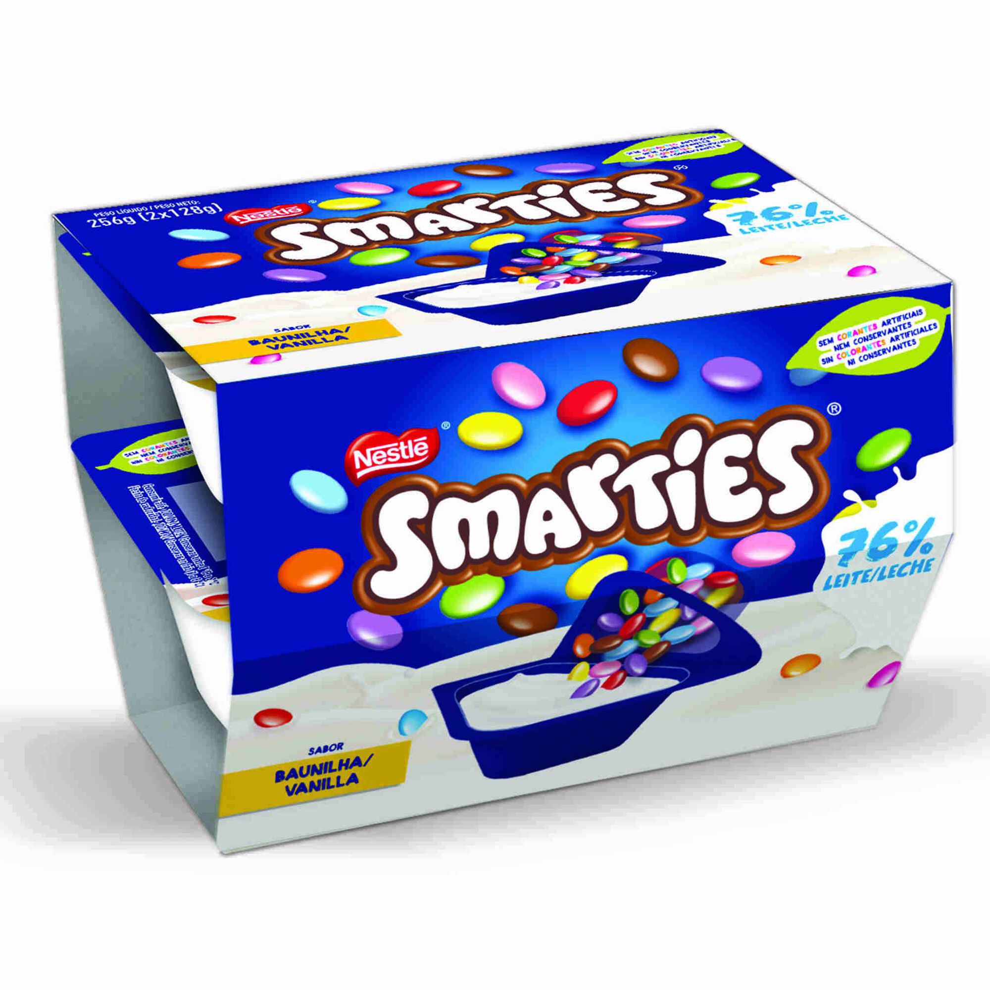 Iogurte Mix-In com Smarties Infantil