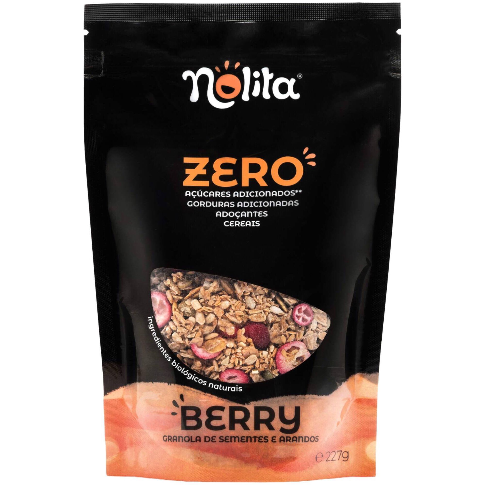 Granola Berry com Sementes e Arandos Nolita