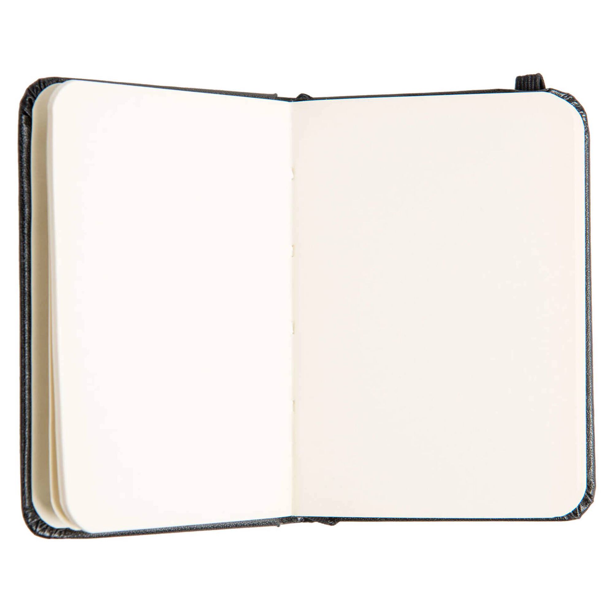 Caderno Agrafado com El&aacute;stico A7 Liso Note!