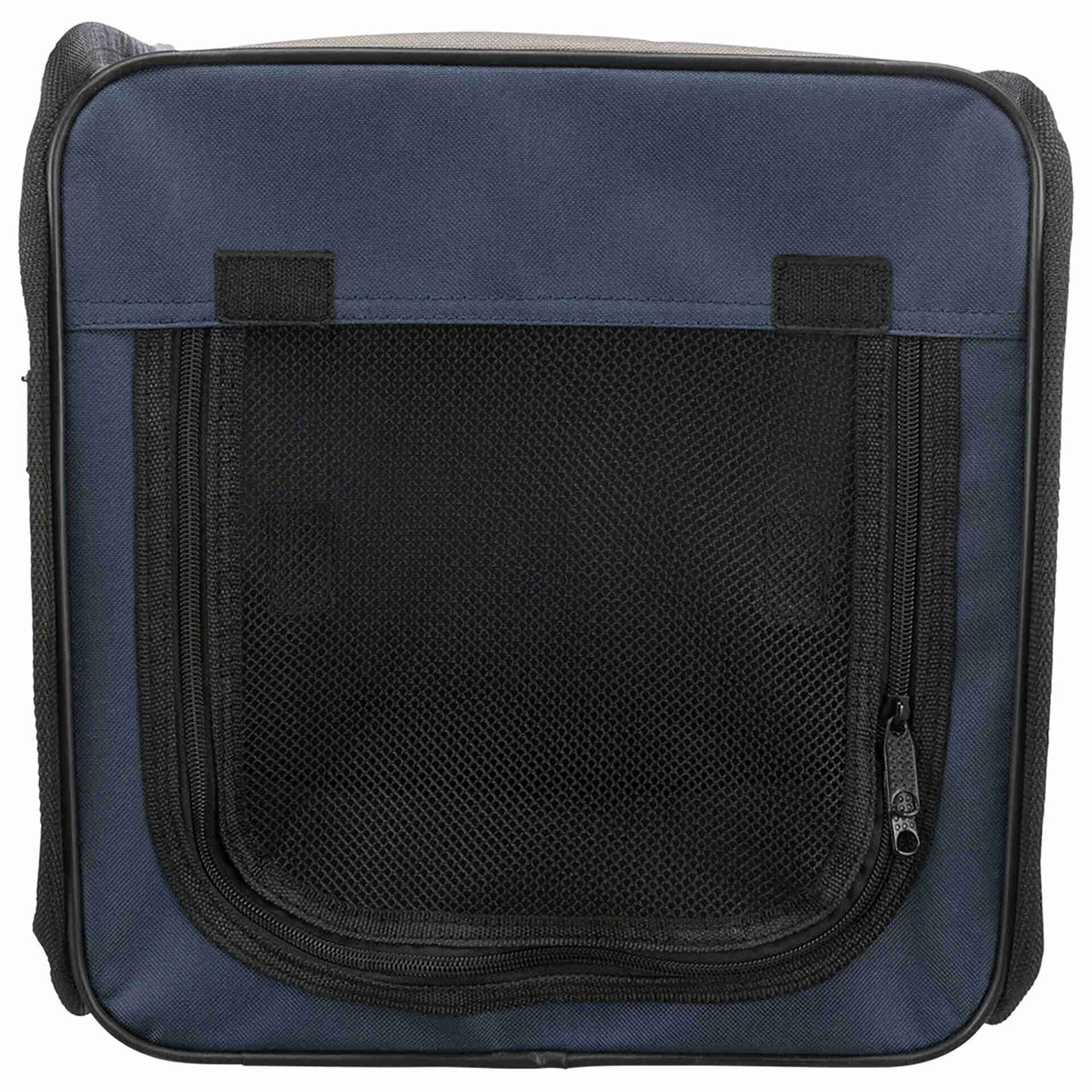 Transportadora Twister Azul e Cinza 50x52x76cm