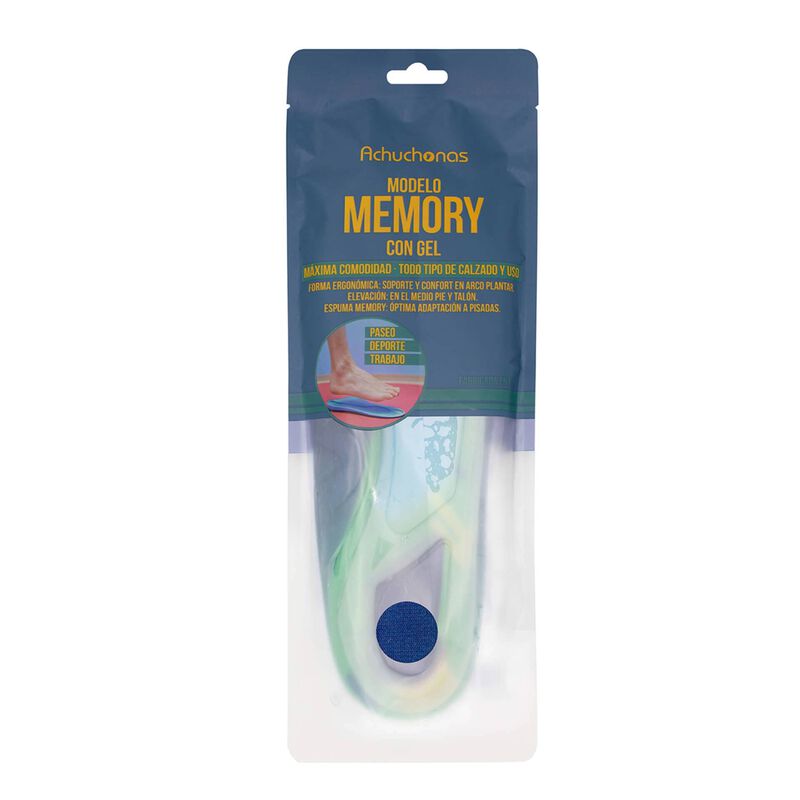 Palmilhas Memory Gel 41-42 Achuchonas