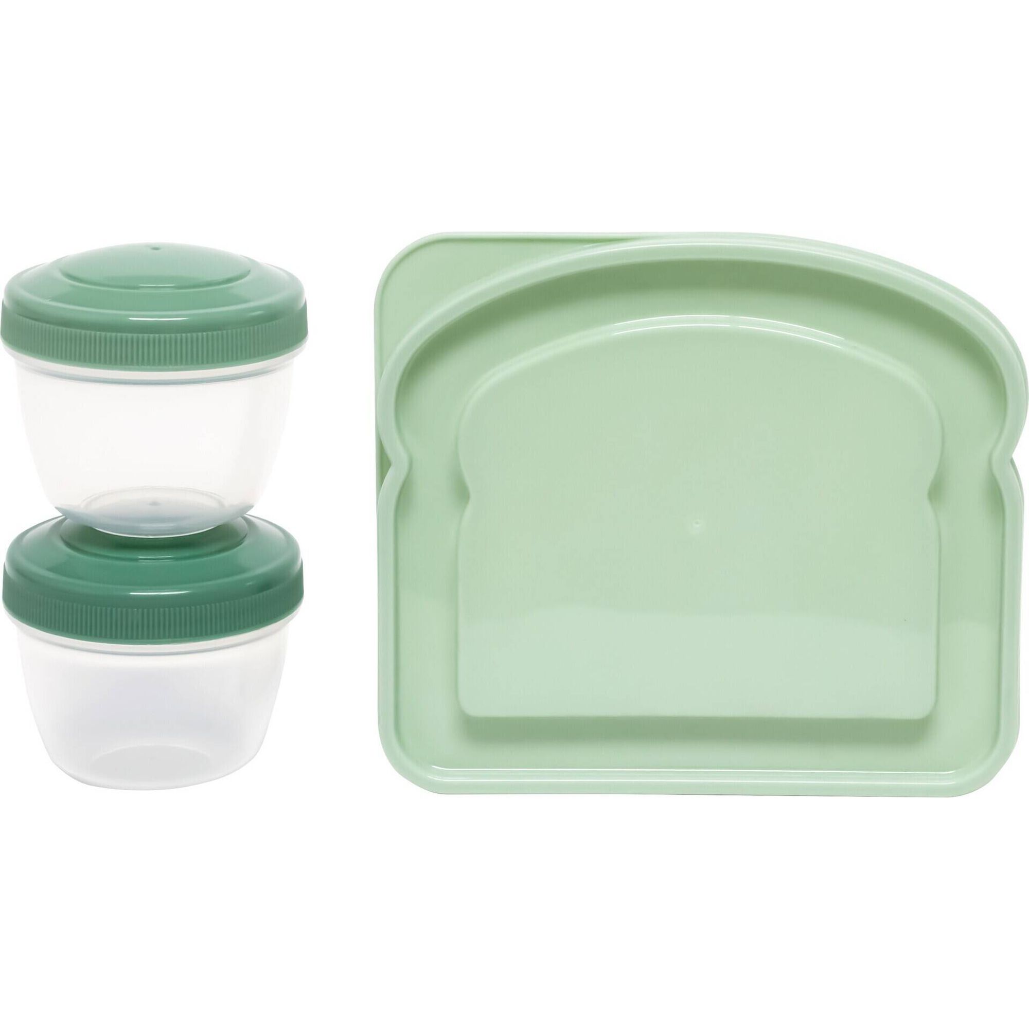 Conjunto de Caixas Sandwich e Snacks Kasa