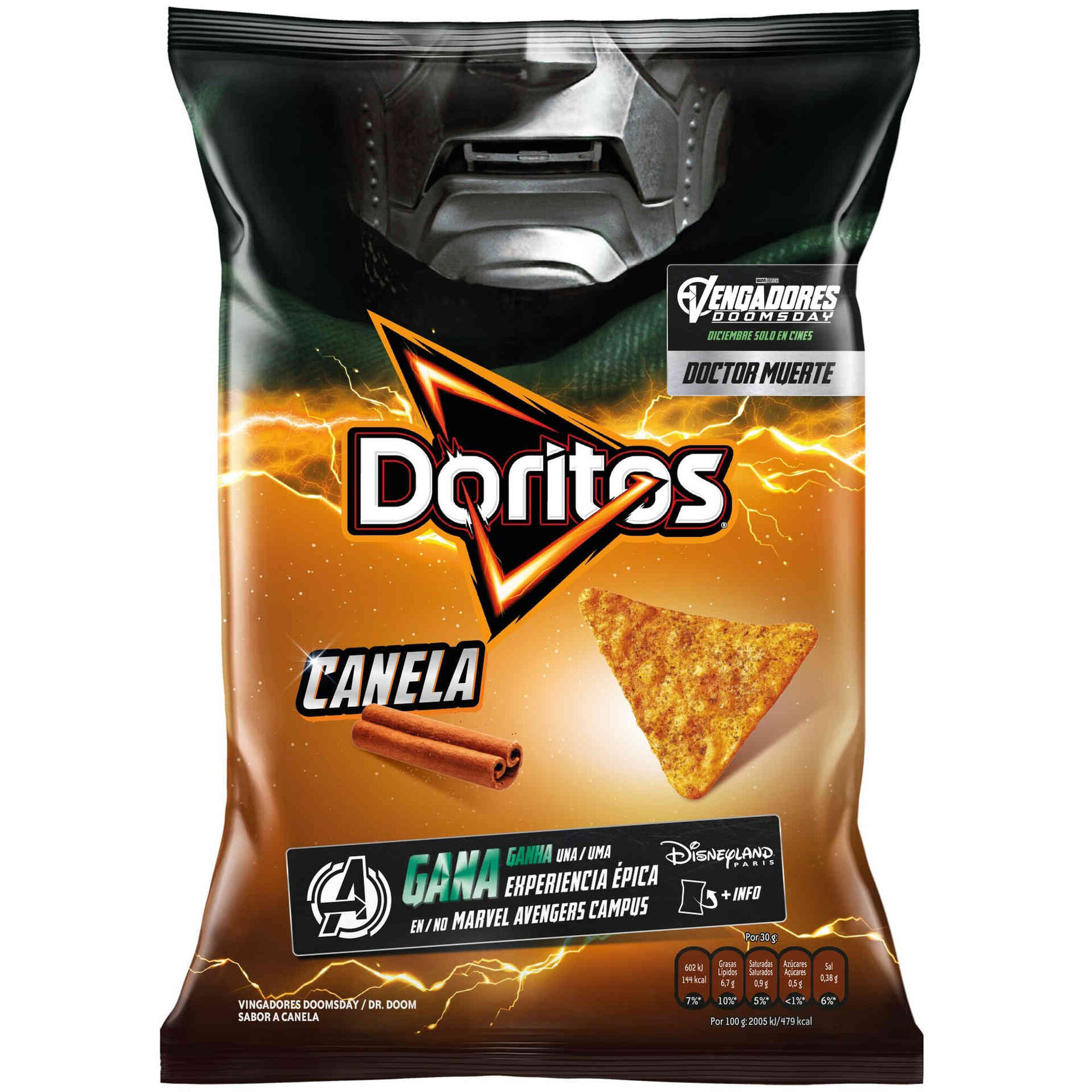 Snacks Milho Canela Doritos