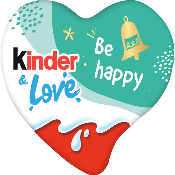 Chocolate de Leite Fantasia Love Kinder