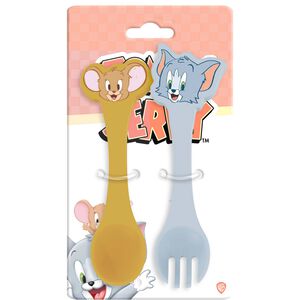 Garfo e Colher Looney Tunes Abc