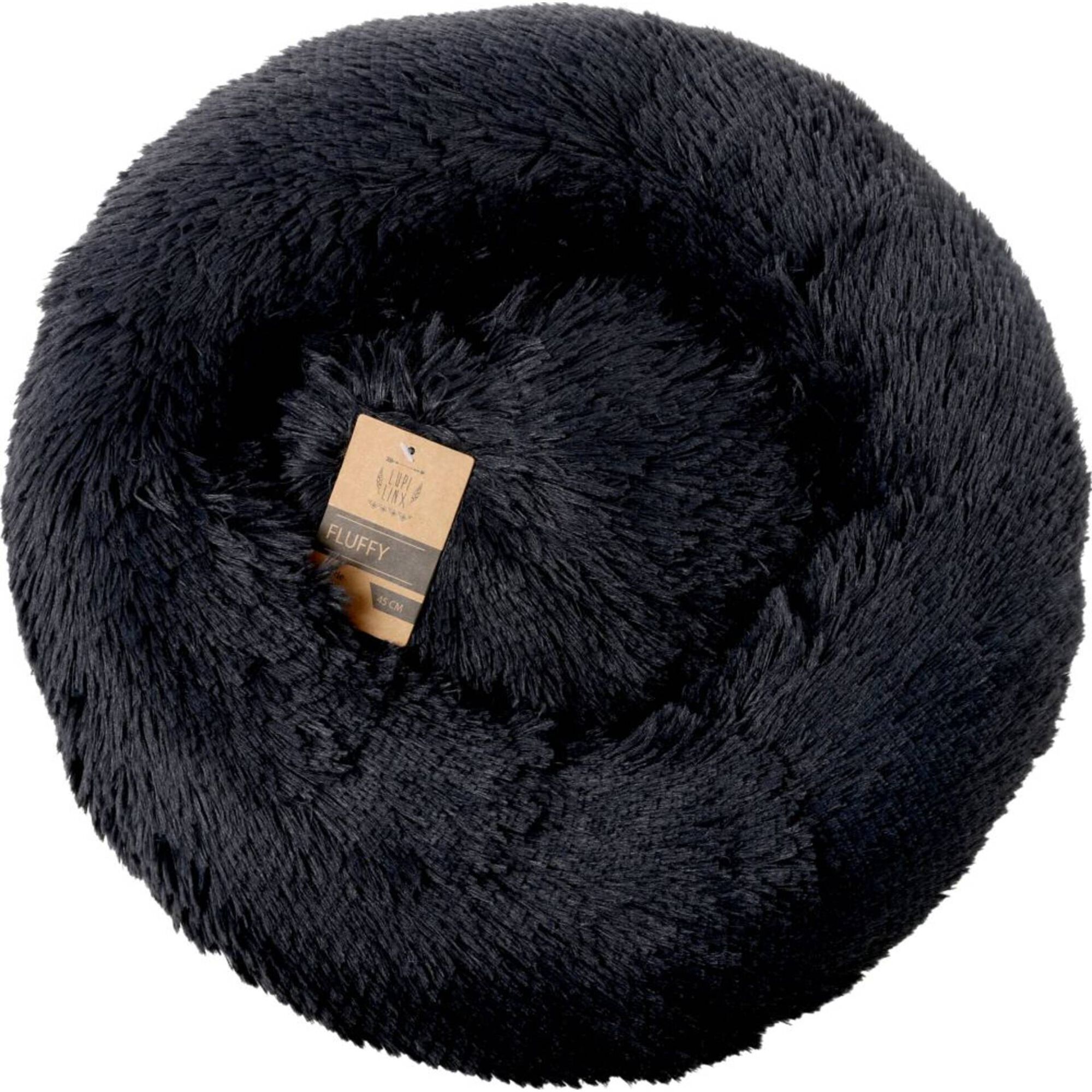 Cama Fluffy Cinza Escuro 65 cm