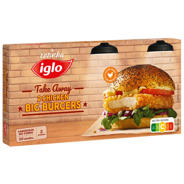 Hambúrguer de Frango Iglo Take Away