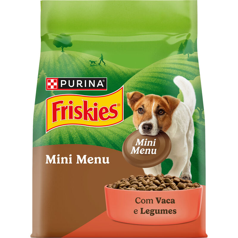 Purina Friskies Ração para Cão Adulto Mini Menu Vaca Purina Friskies