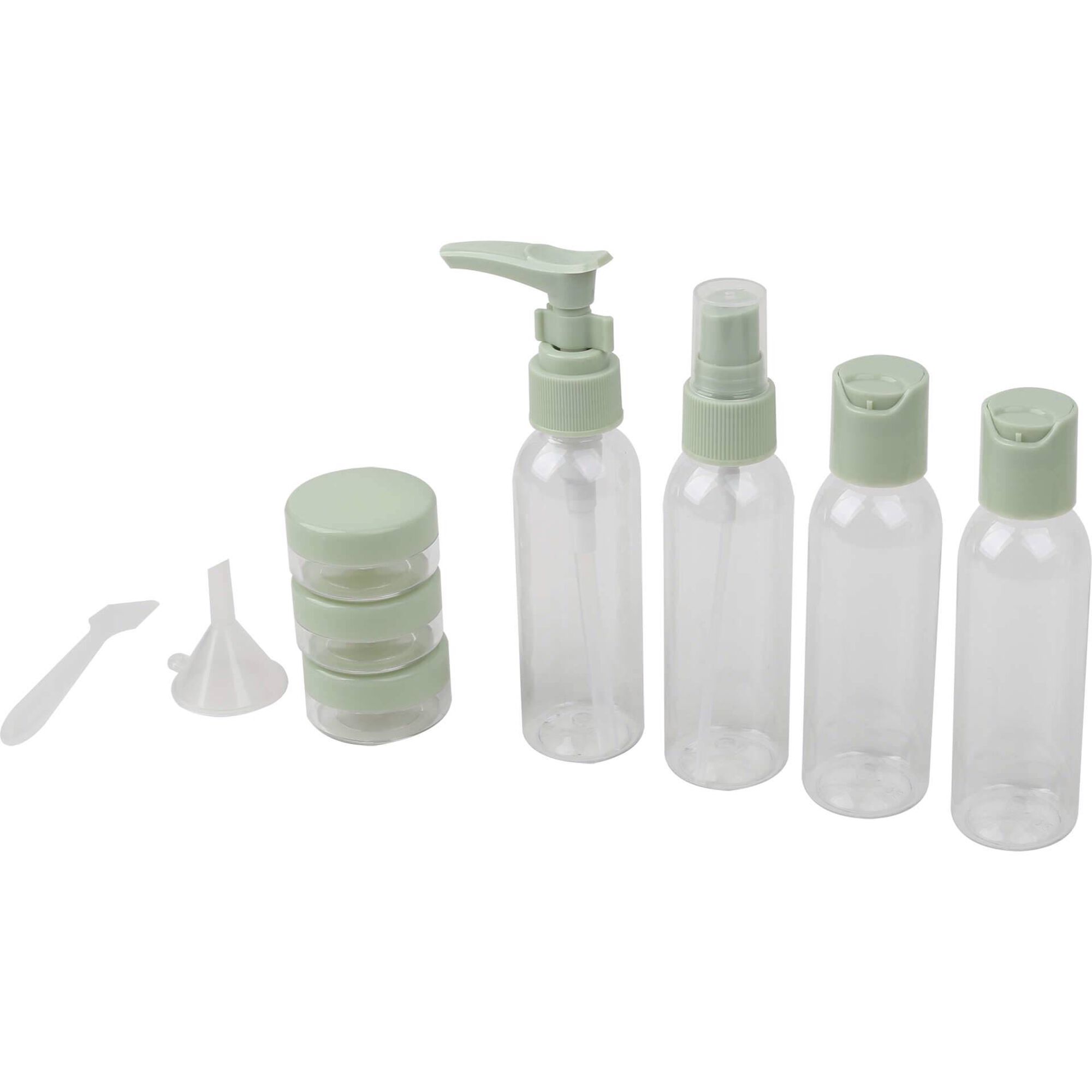 Conjunto 9 Pe&ccedil;as para Viagem Bazar&atilde;o