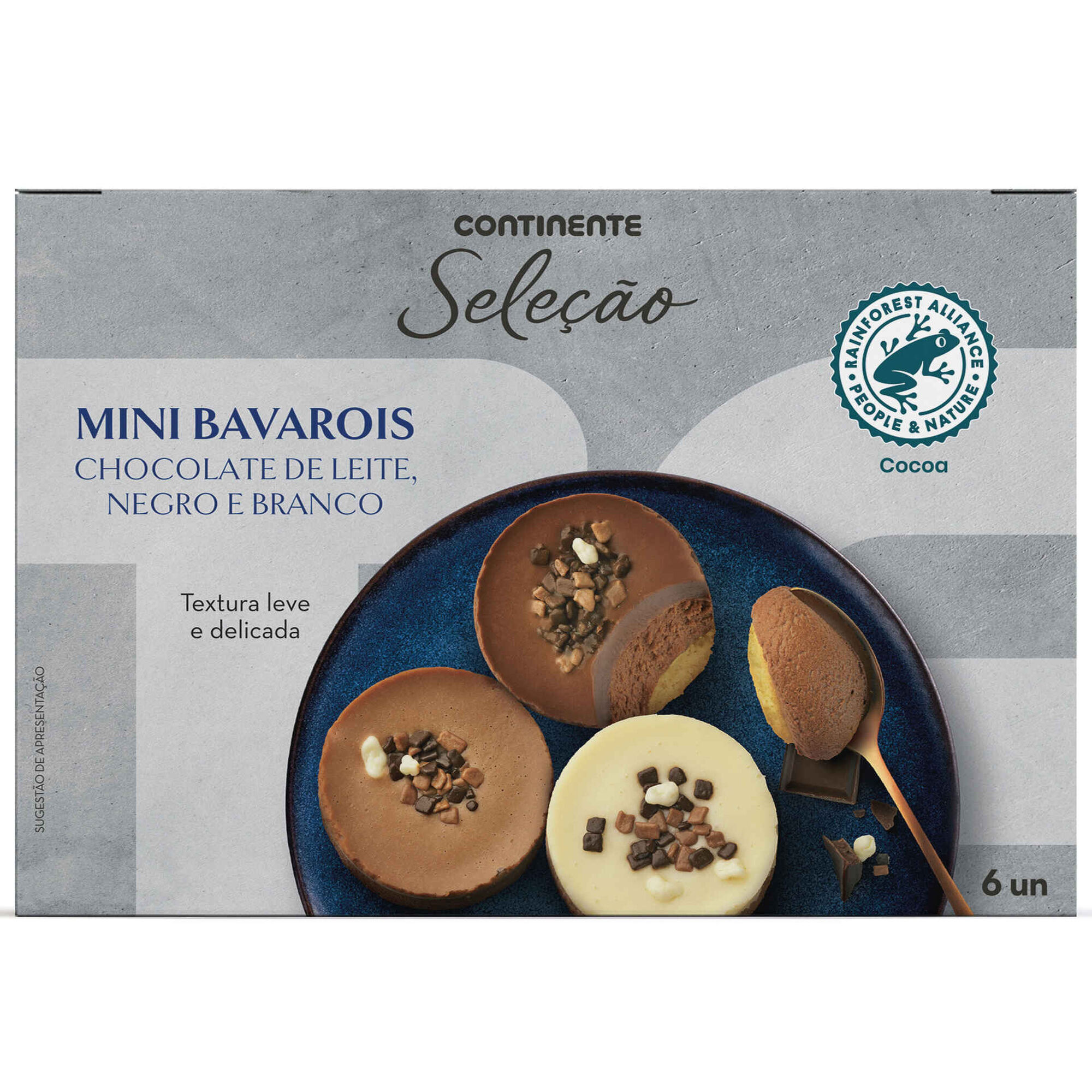 Mini Bavarois de Chocolate
