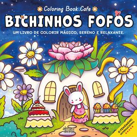Bichinhos Fofos (Livro de Colorir) de Coloring Book Cafe