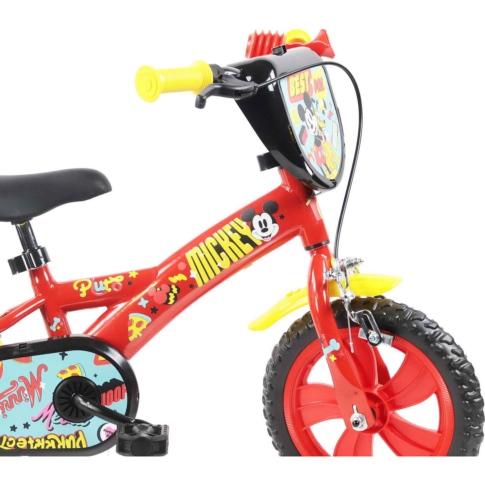 Bicicleta de Crian&ccedil;a 12" 3-5 Anos Mickey