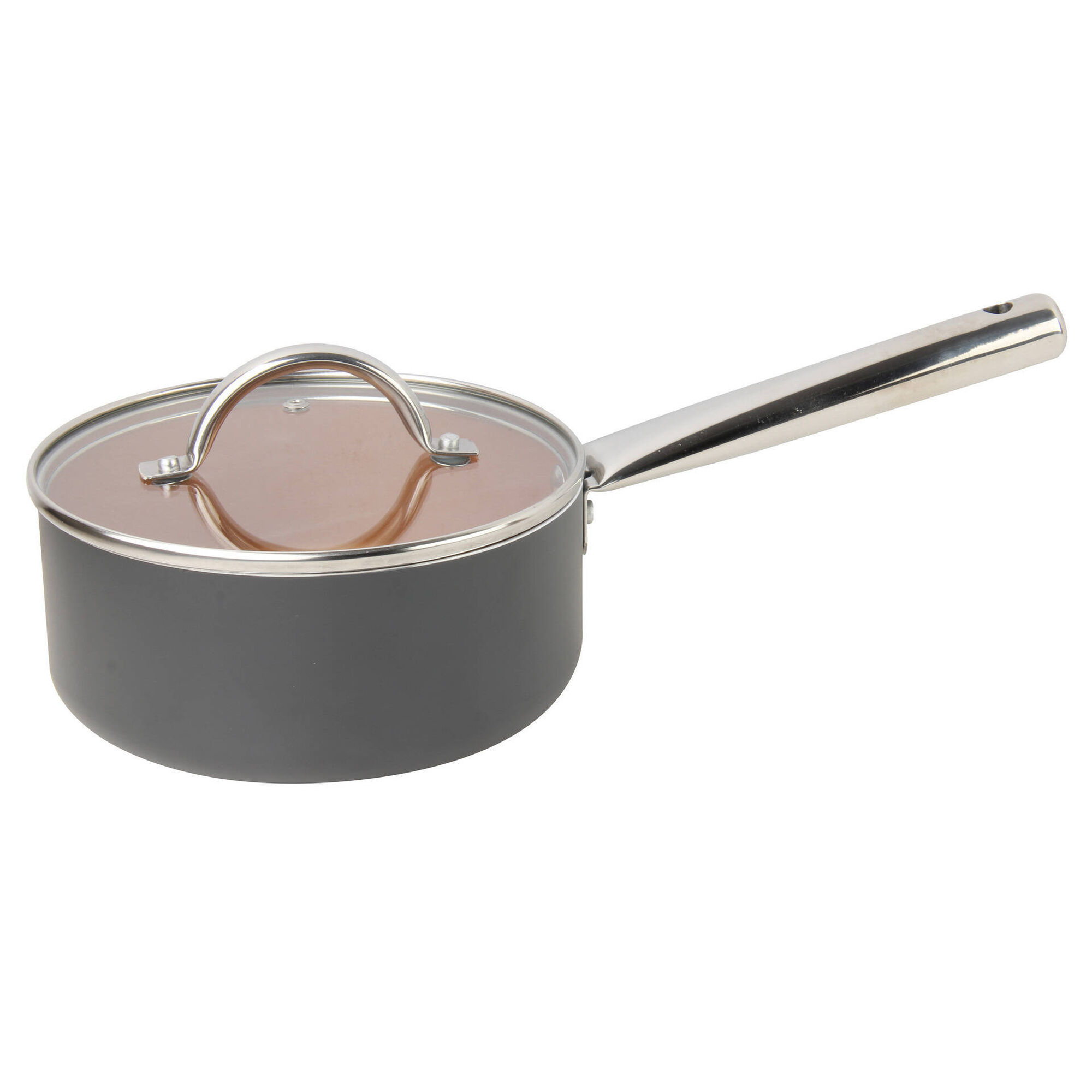 Ca&ccedil;arola Antiaderente Alum&iacute;nio Forno Copper