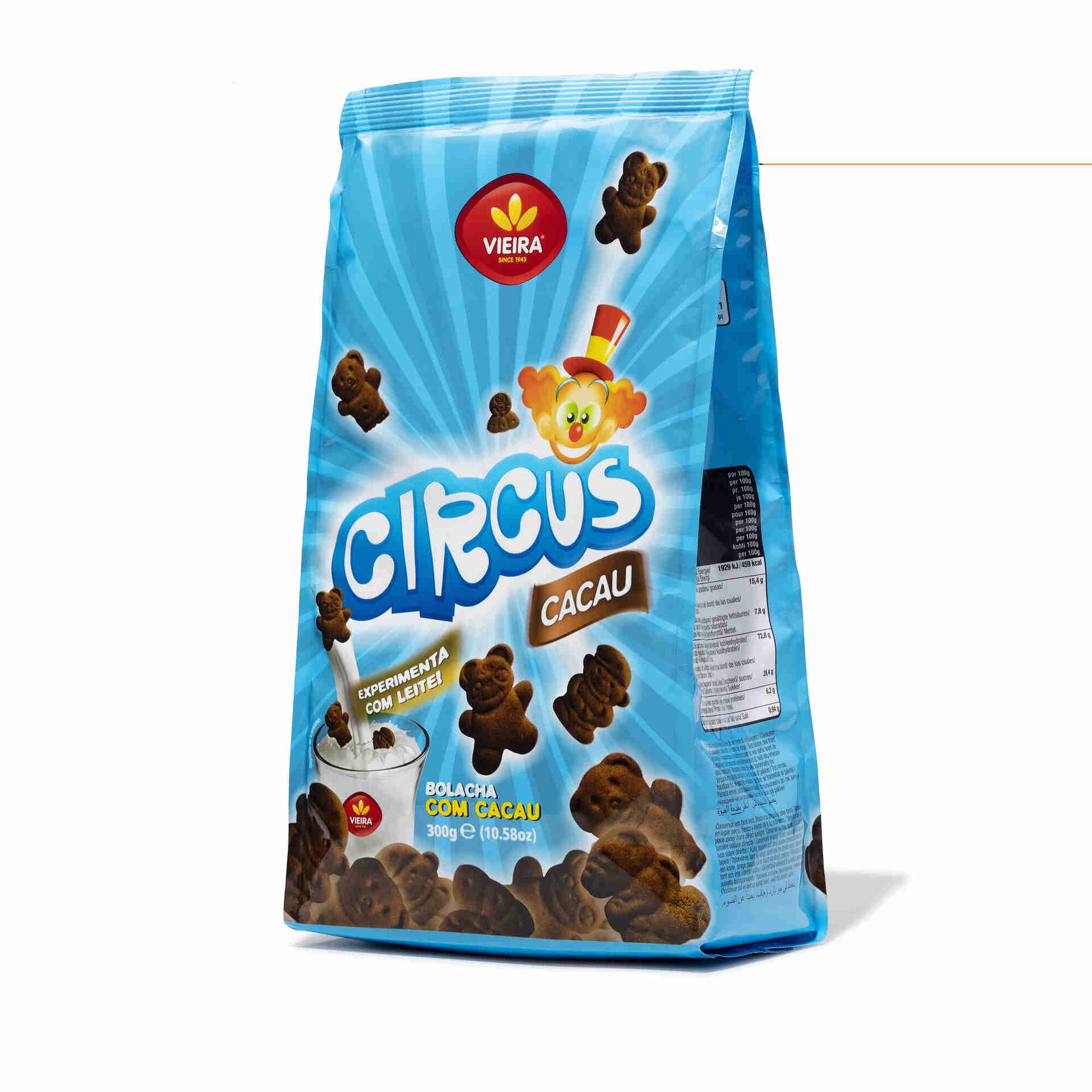 Bolachas Circus Cacau Vieira