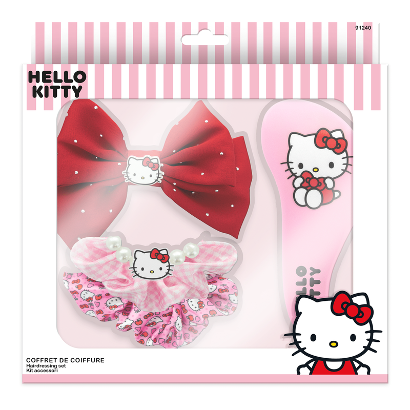 Coffret Cabelo Hello Kitty
