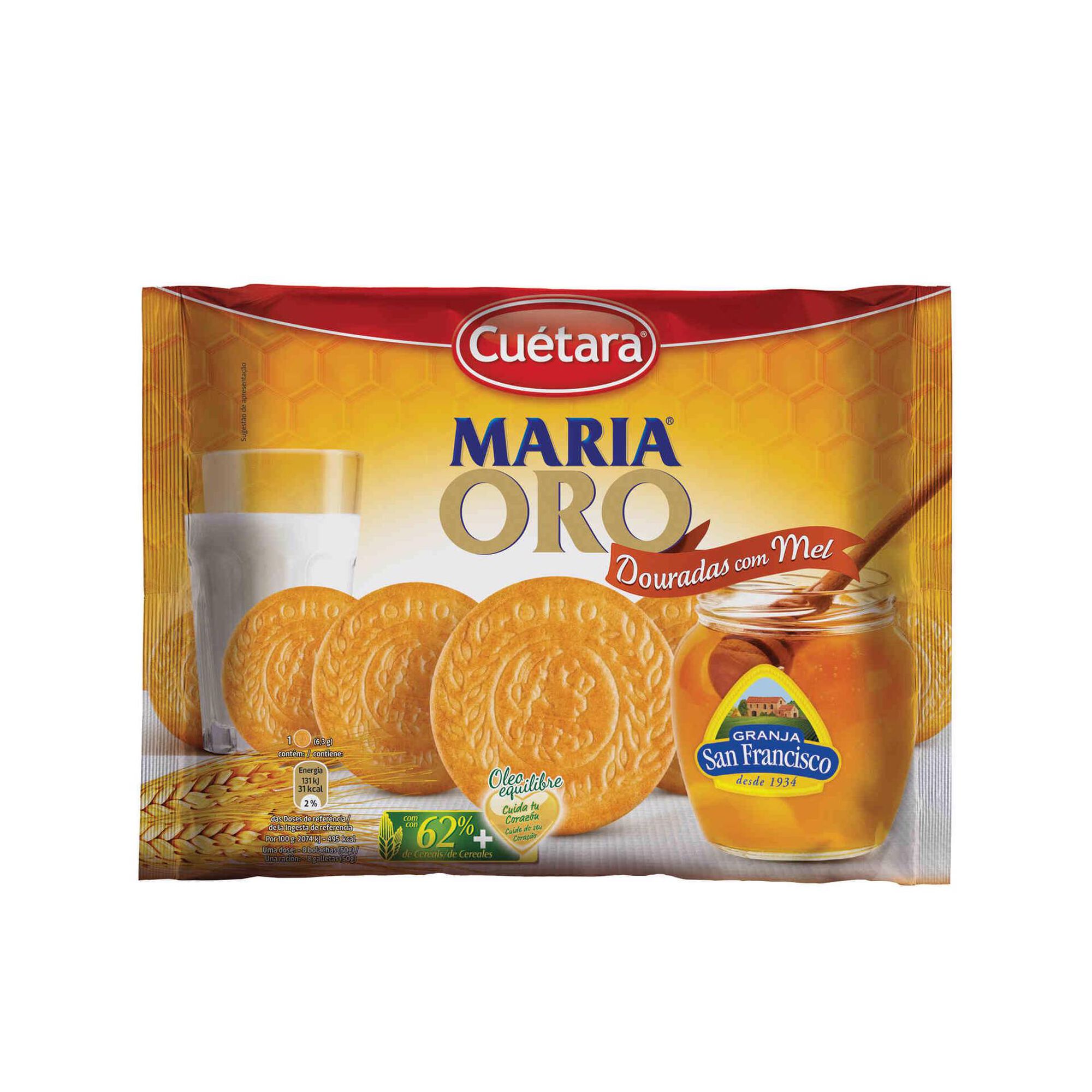 Bolachas Maria Oro Mel