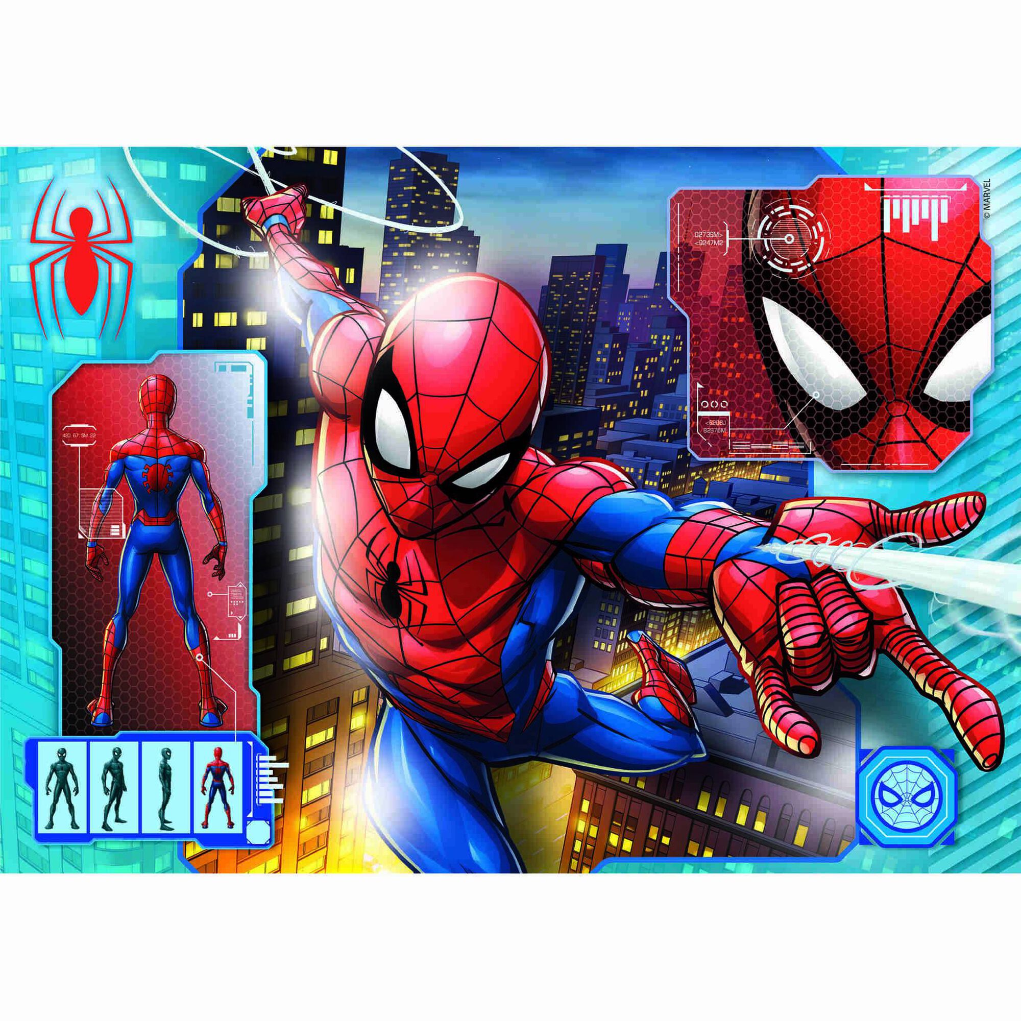 Puzzle Spider-Man 2X60 Peças