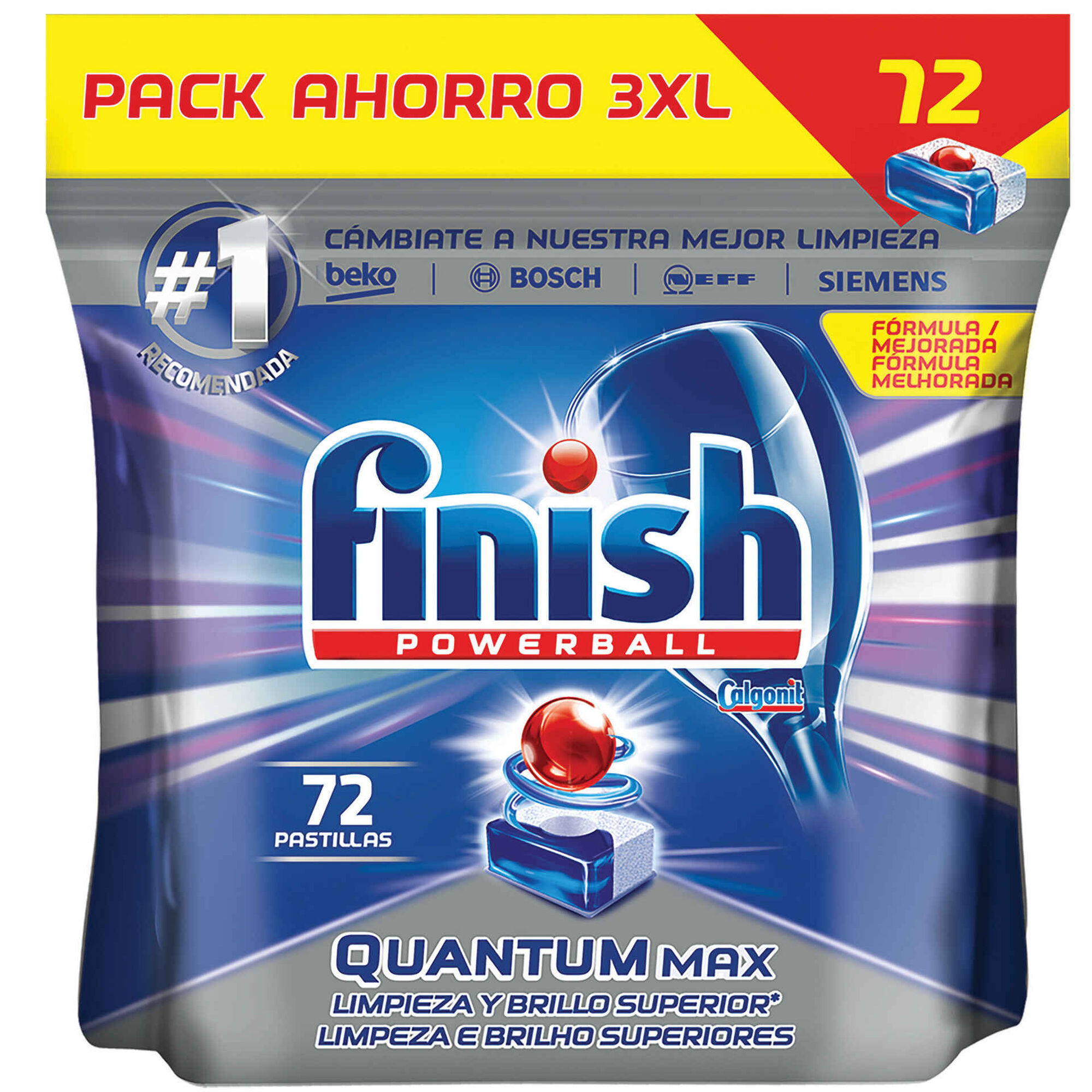 Detergente Máquina Loiça Pastilhas Quantum Regular Detergente Máquina Loiça Pastilhas Quantum Regular