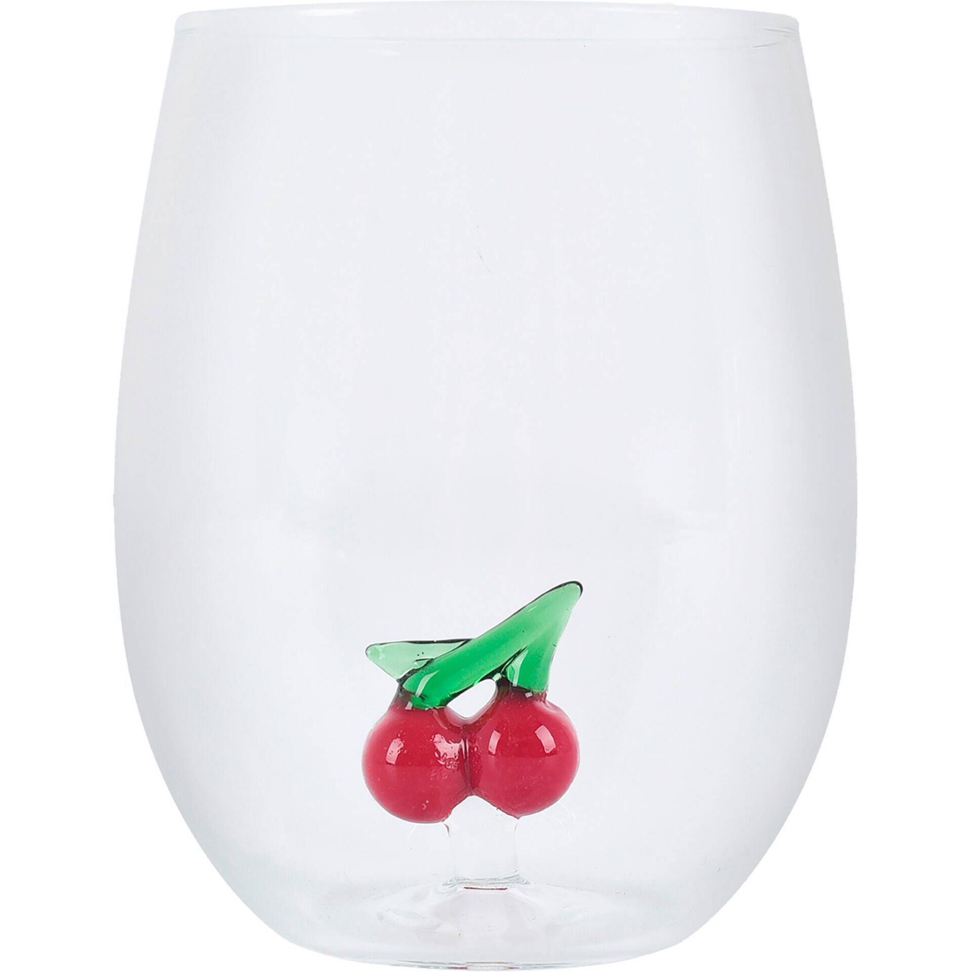 Copo 3D Cerejas 500ml Kasa