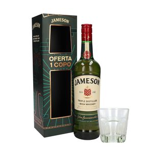 Jameson Whisky Irish com Copo