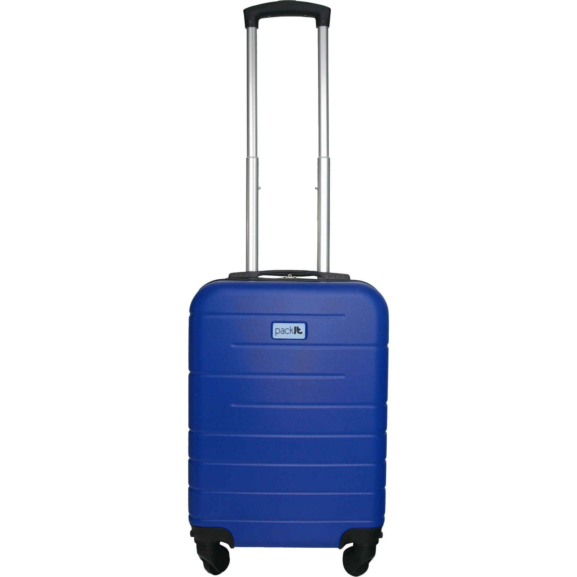 Mala de Cabine 4 Rodas Azul Bari