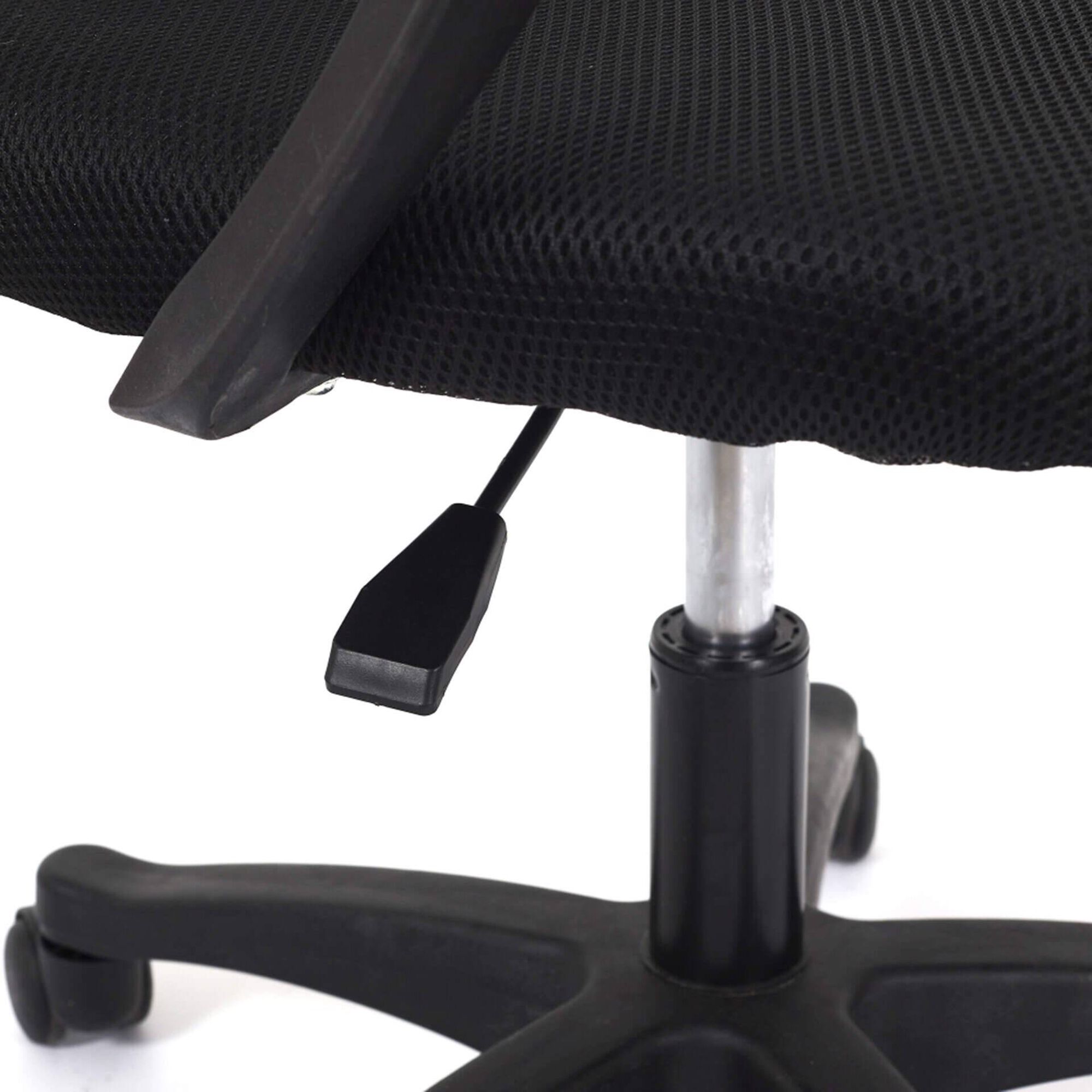 Cadeira de Escrit&oacute;rio Ergon&oacute;mica Preta Kasa