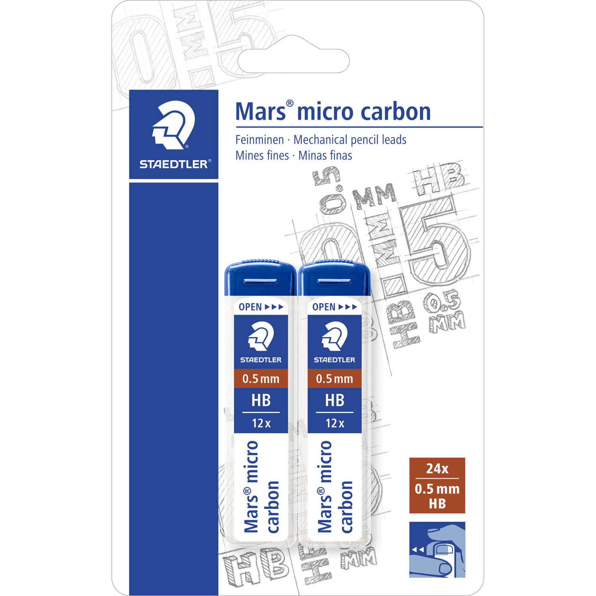 Tubo 12 Minas Mars Micro 0,7mm Staedtler