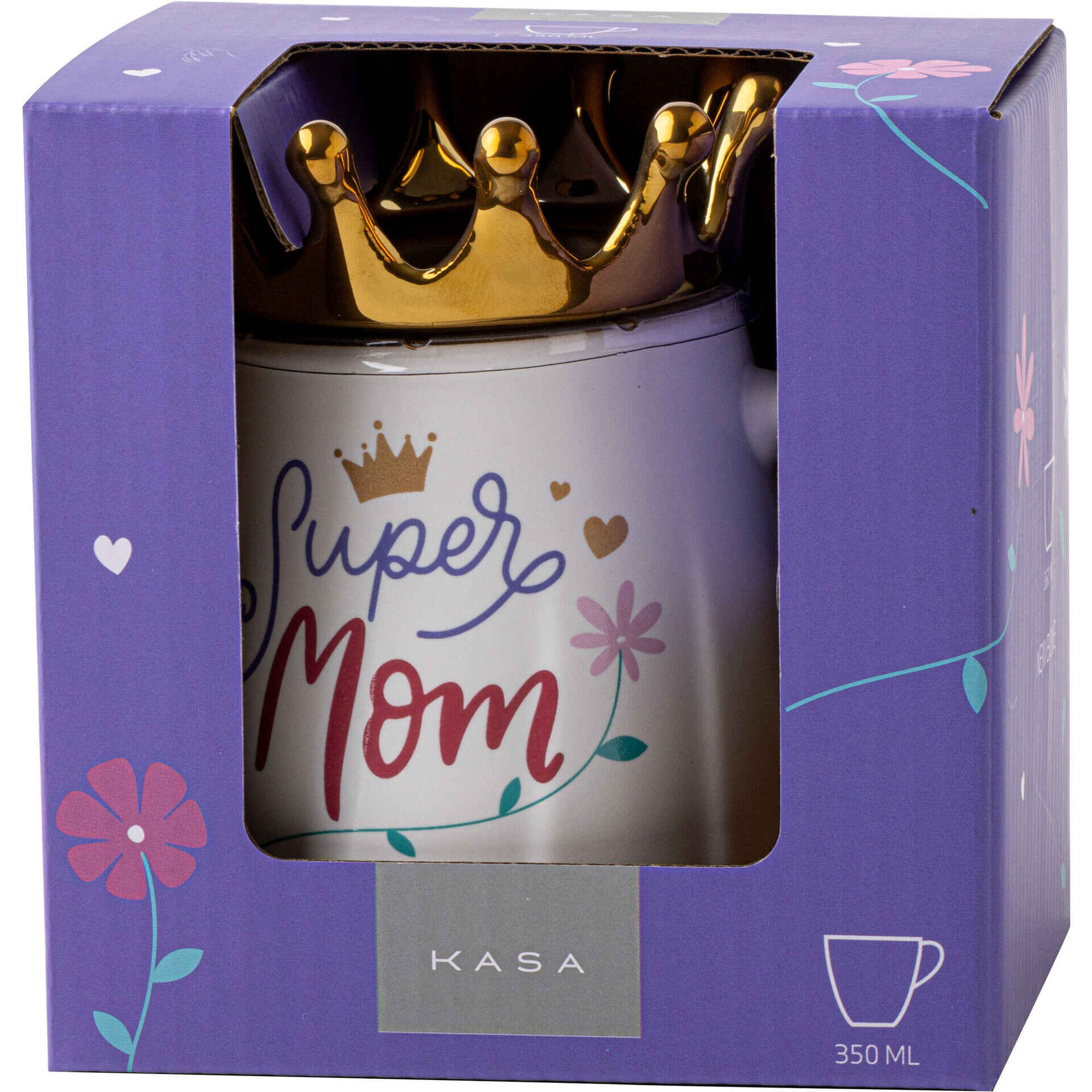 Caneca 350ml Super Mom Kasa