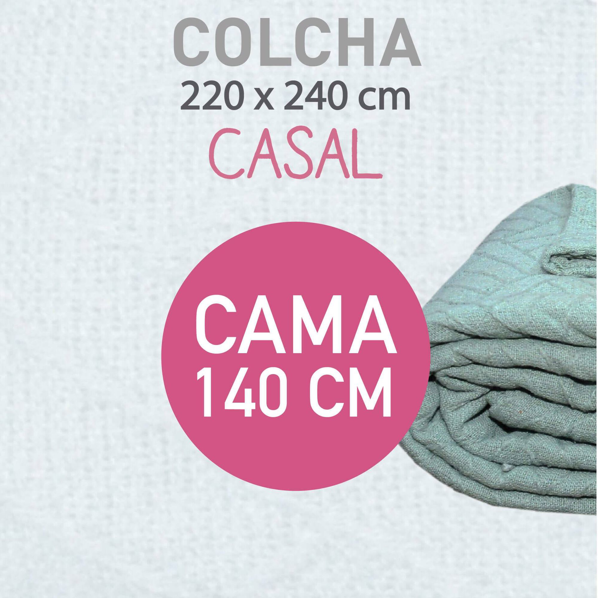 Colcha Jaquard Verde Kasa