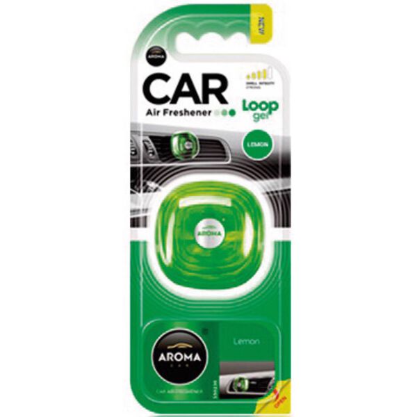 Ambientador Auto Encaixar Gel Limão Aroma Car