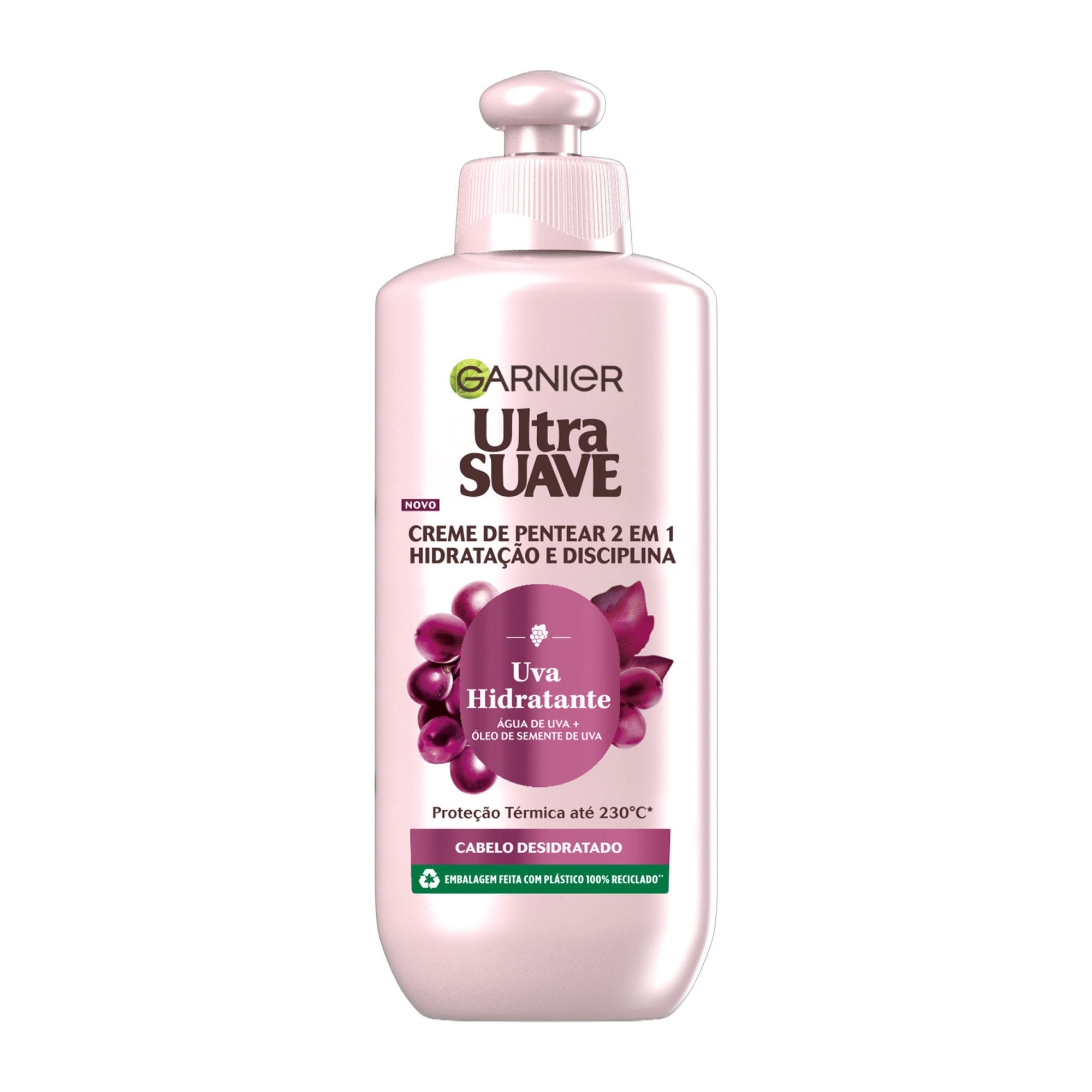 Creme de Pentear Uva Hidratante Regenerador Garnier Ultra Suave