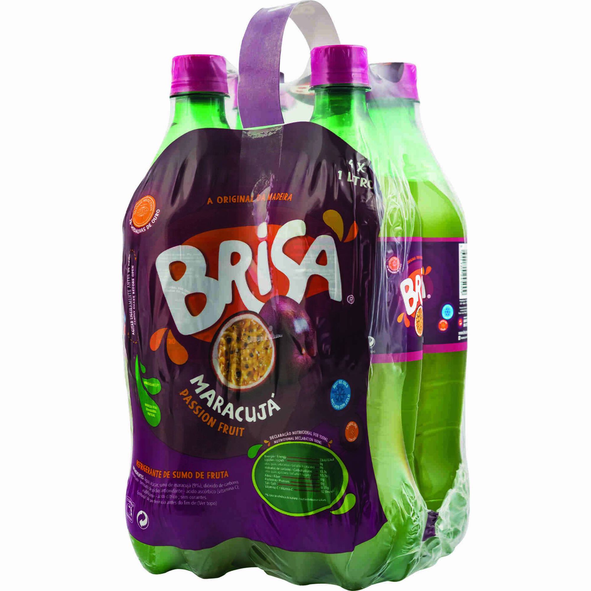 Refrigerante com G&aacute;s Maracuj&aacute; Brisa