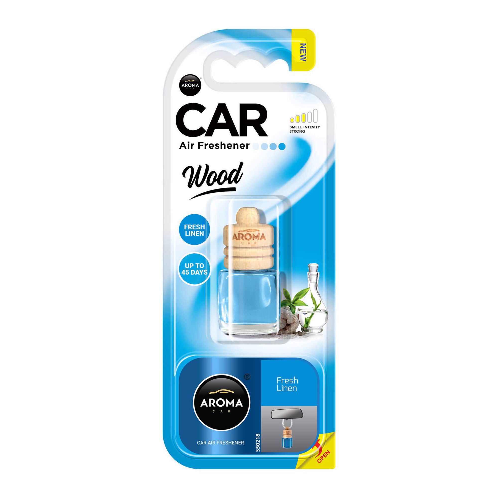 Ambientador Auto Pendurar Líquido Roupa Lavada