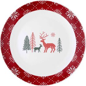 Serviço Mesa Mate Árvores e Renas 6 Pessoas