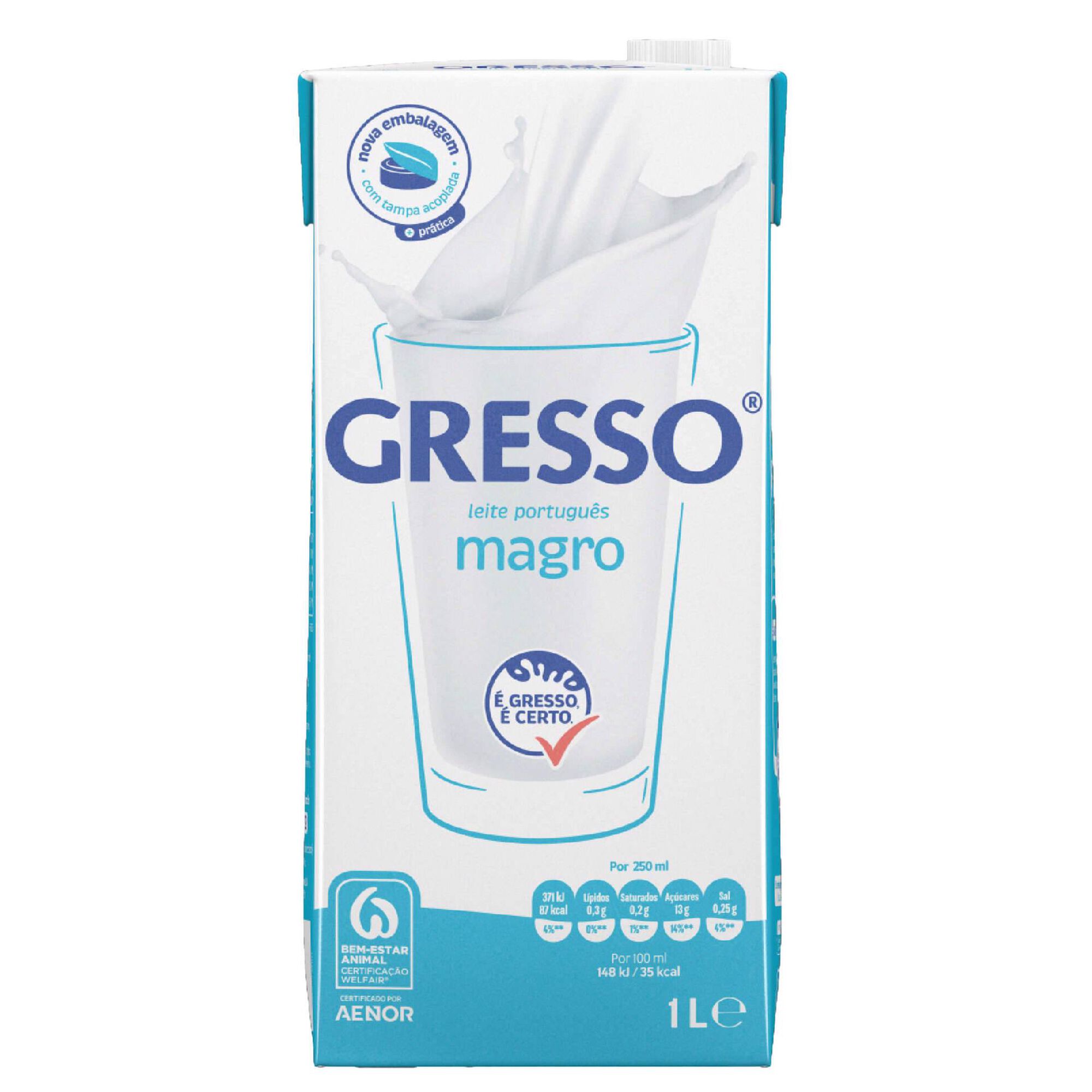 Leite UHT Magro
