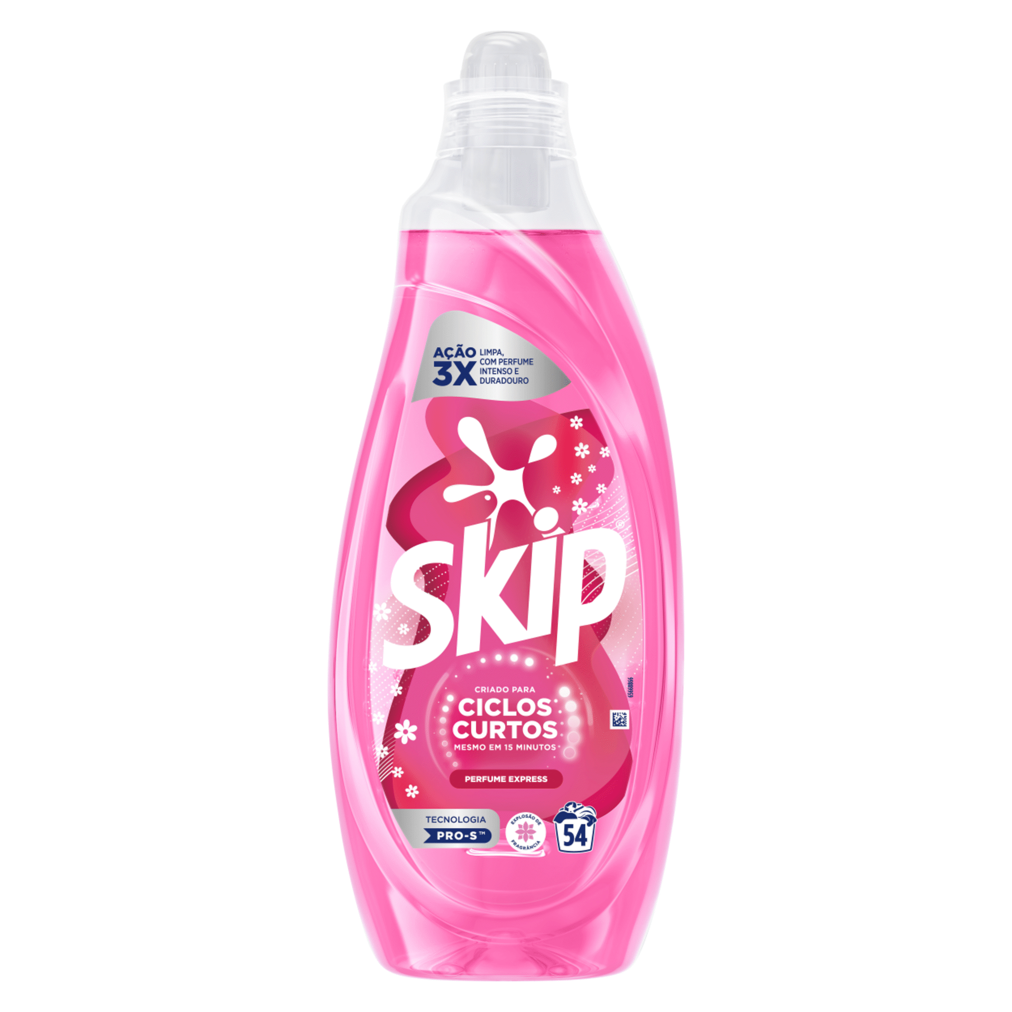 Detergente M&aacute;quina Roupa L&iacute;quido Ciclos Curtos Perfume Express Skip