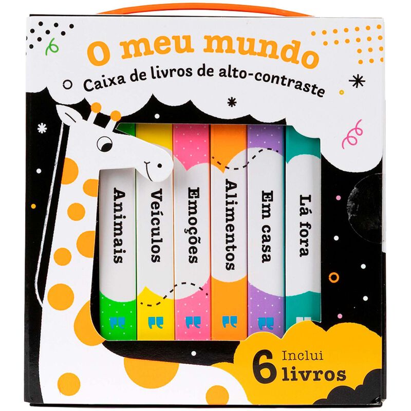 O Meu Mundo - Caixa de Livros de Alto-contraste