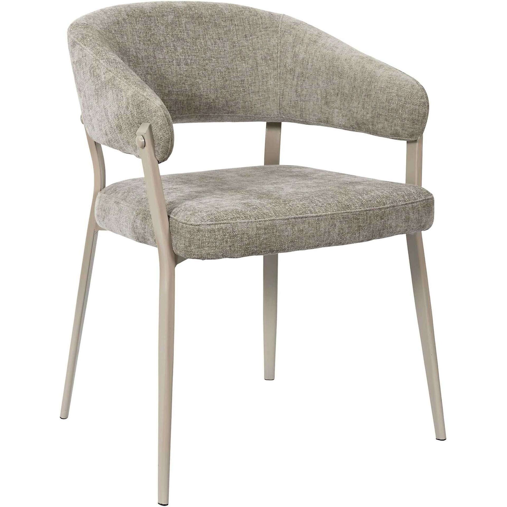 Conjunto de 2 Poltronas Taupe Em&iacute;lia