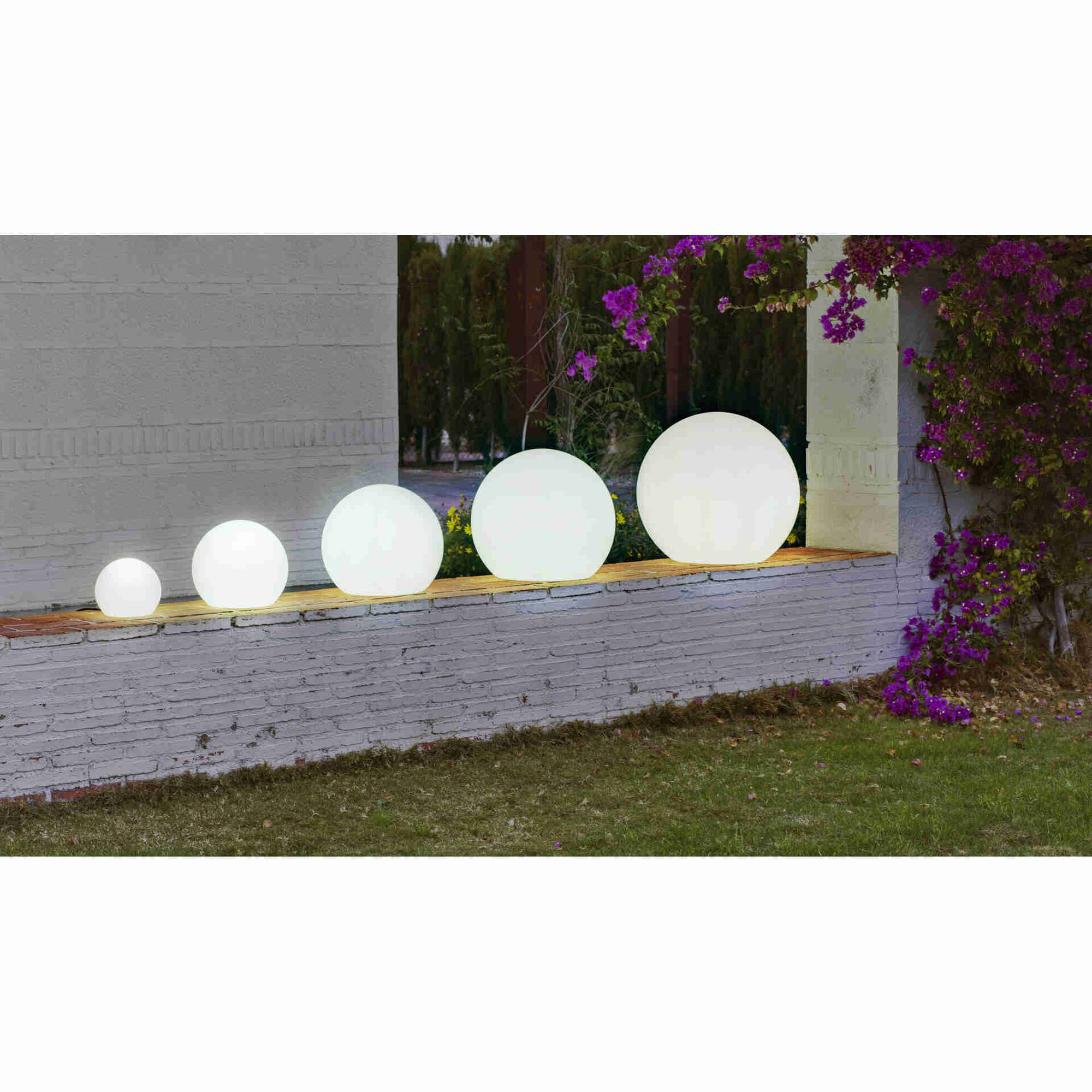 Bola Solar Flutuante RGB 50 cm New Garden